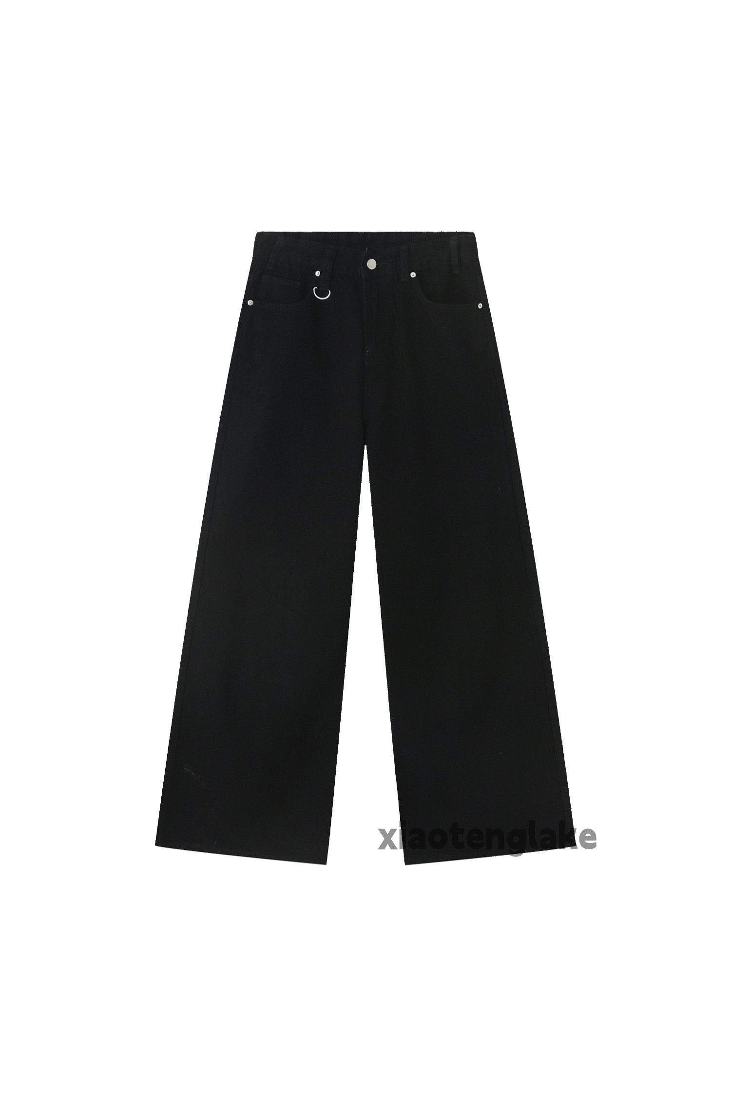 Jean xz utility loose baggy wide Leg flared hiphop jeans Size US 33 - 2 Thumbnail