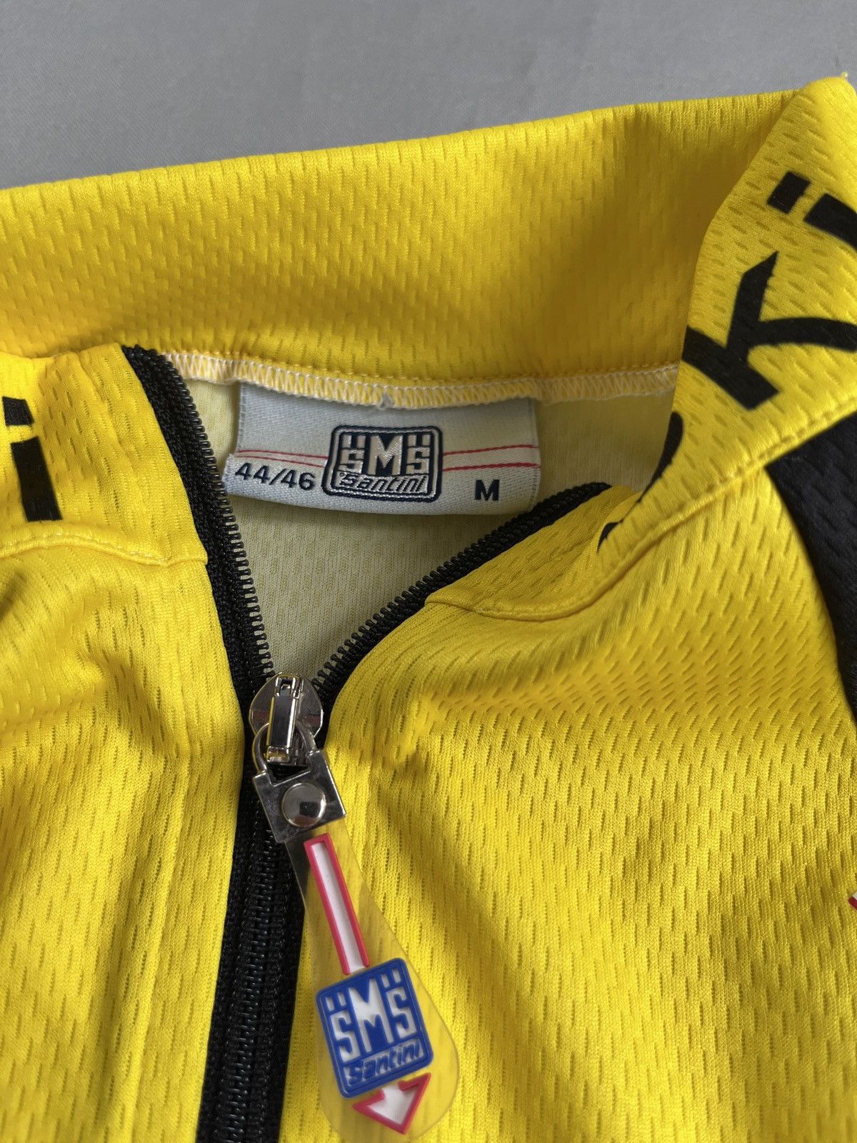 Other Santini SMS Yellow Bike Cycling Jersey Short Sleeve Size US M / EU 48-50 / 2 - 10 Thumbnail