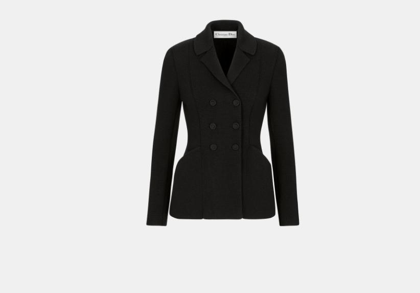 o1w1db10525 054V03 30 Montaigne Bar Jacket in Black