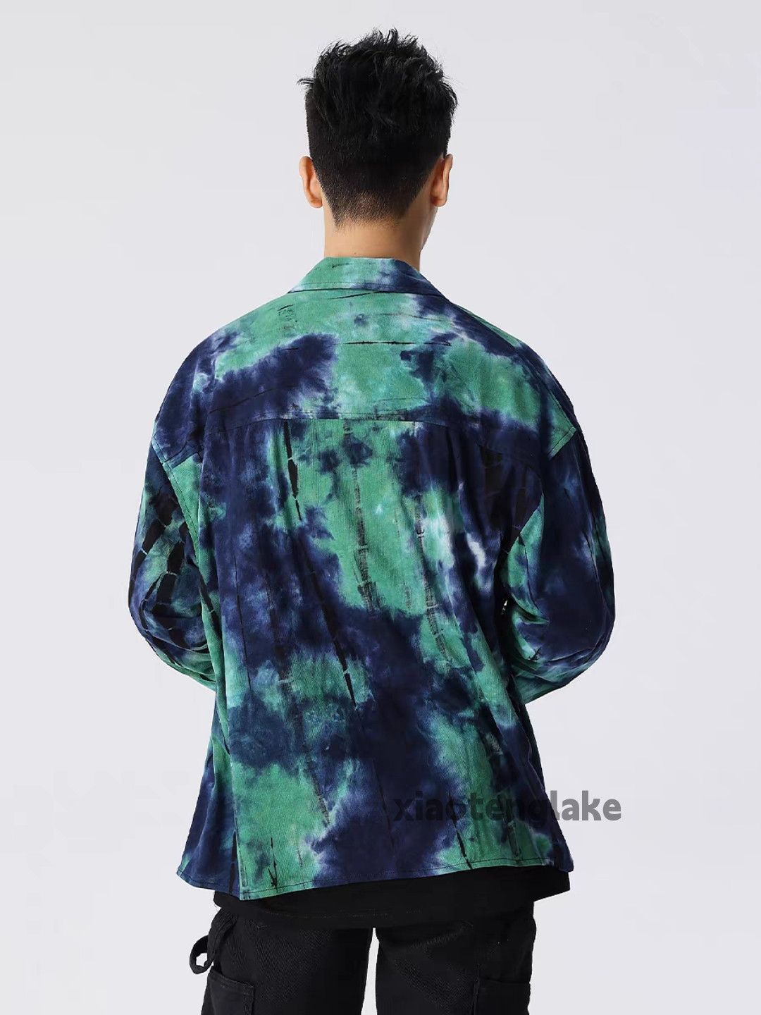 Vintage Utility punk yuppie grunge tie dye punk outdoor shirt Size US L / EU 52-54 / 3 - 1 Thumbnail