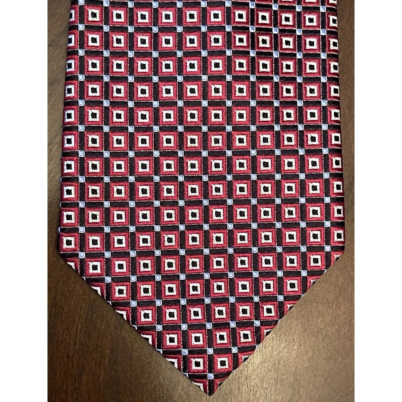 Chaps Chaps Red Black Hand Made 100% Silk Made In China Size ONE SIZE - 1 Thumbnail