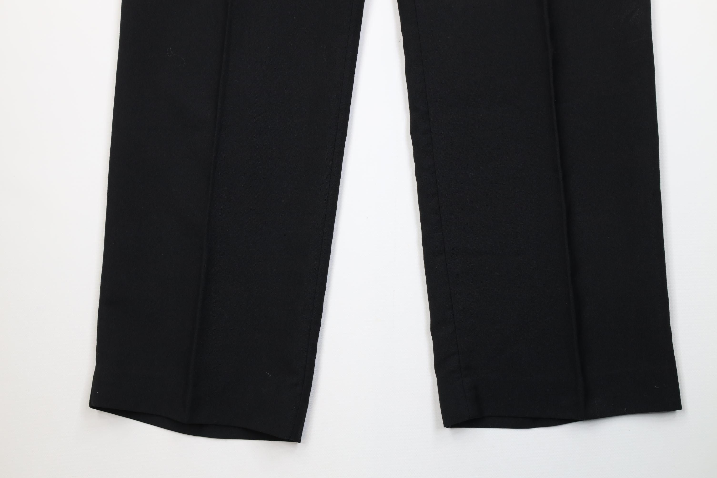 Vintage Vintage 70s Streetwear Wool Blend Knit Wide Leg Chino Pants Size US 38 / EU 54 - 4 Thumbnail