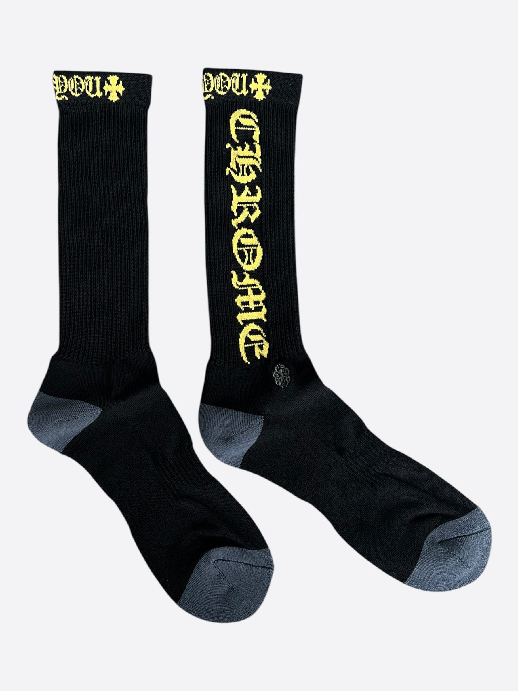 Chrome Hearts Woman's Sport Sock Medium Yellow | Grailed