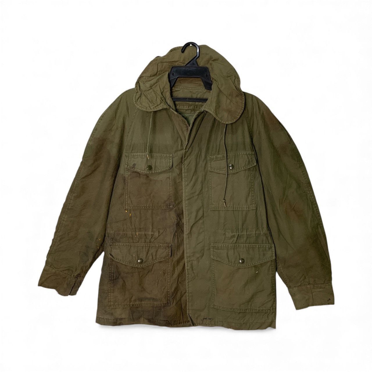 Other Rare Vintage Grade 2 USAF "Dumbo Collar" OG-107 Field Jacket Size US L / EU 52-54 / 3 - 1 Thumbnail