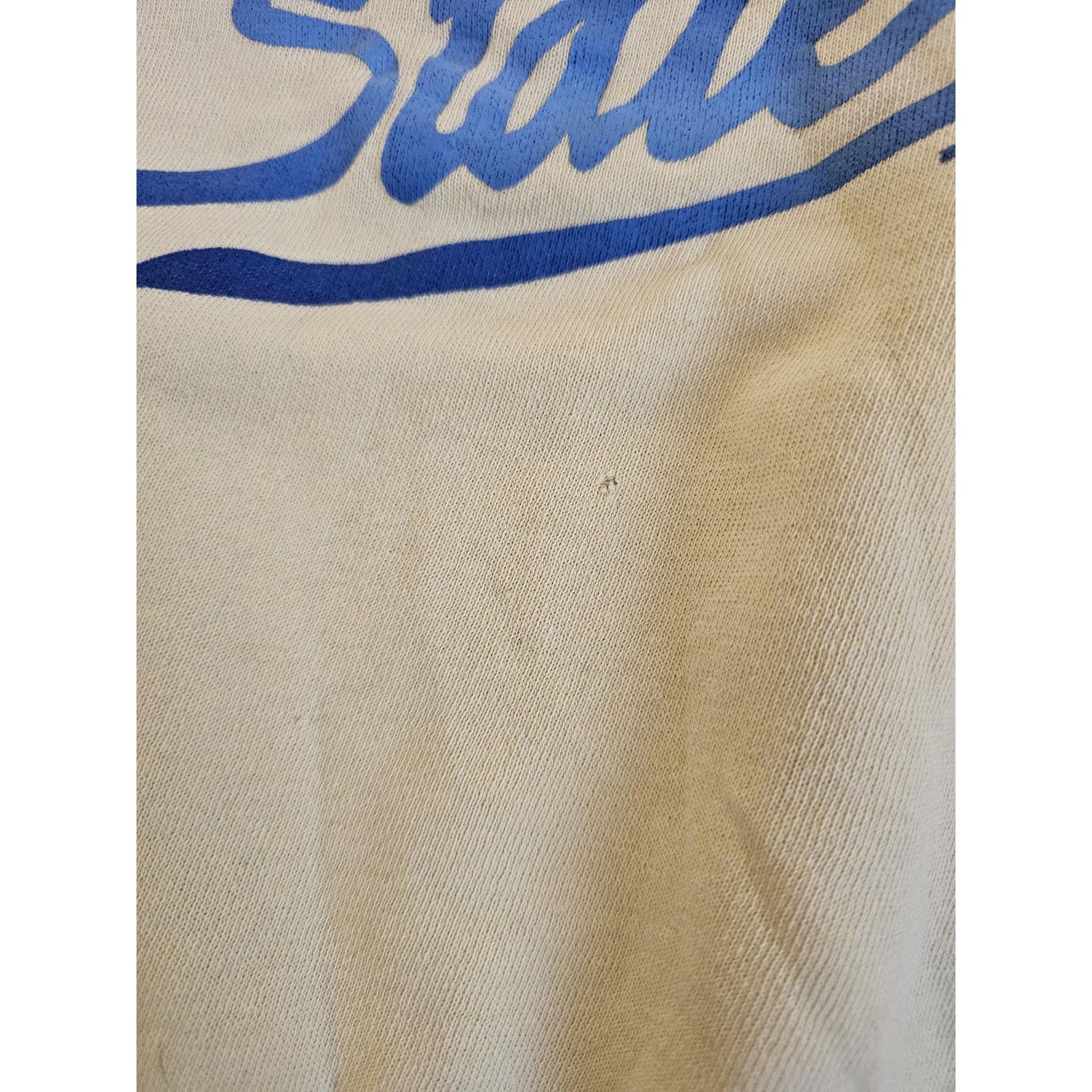Other Sonoma State 50/50 Pastel Yellow Color Sweatshirt Sz S 1980s Size US S / EU 44-46 / 1 - 6 Thumbnail