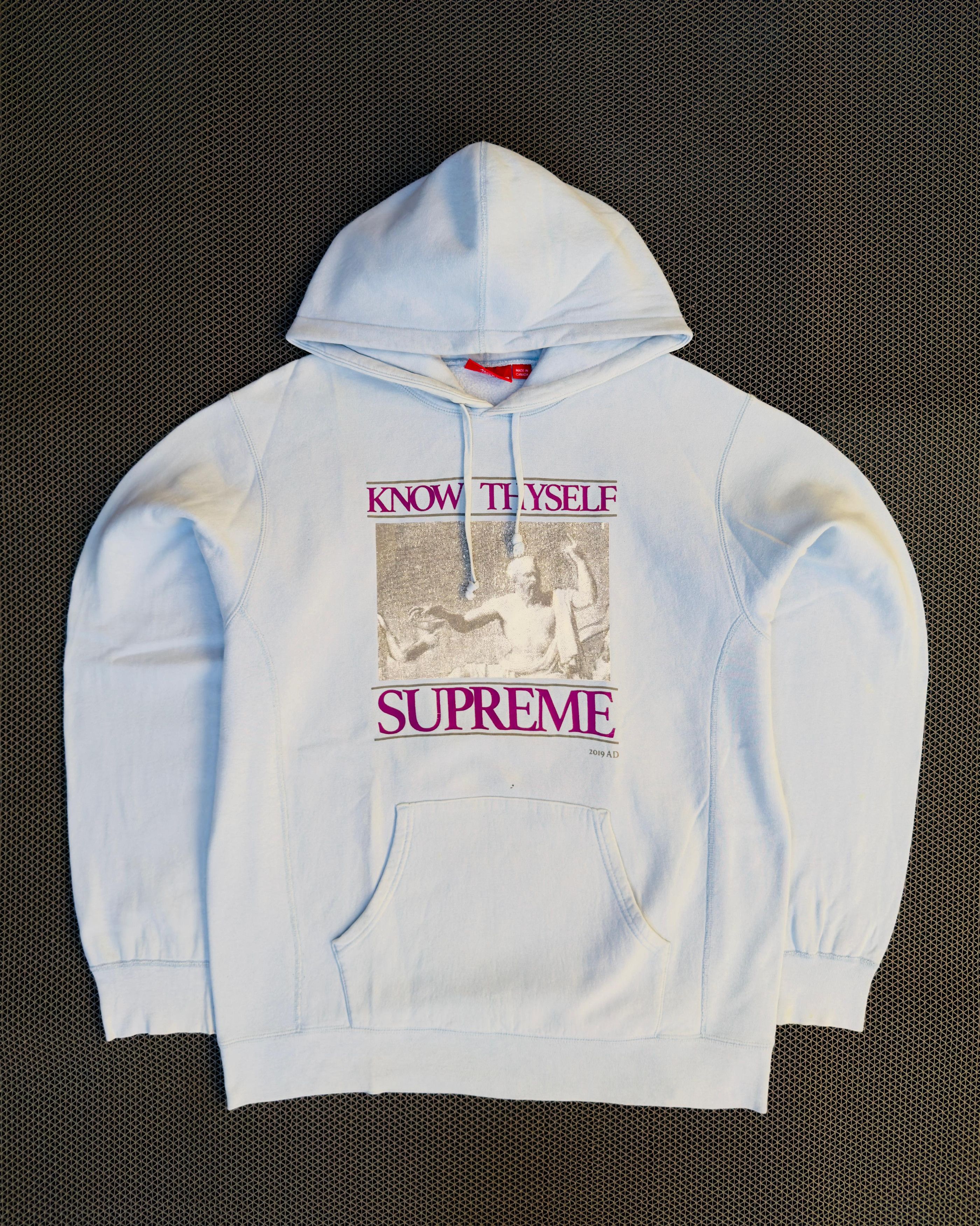 Supreme SUPREME KNOW THEYSELF HOODIE SS19 Size US XL / EU 56 / 4 - 1 Thumbnail