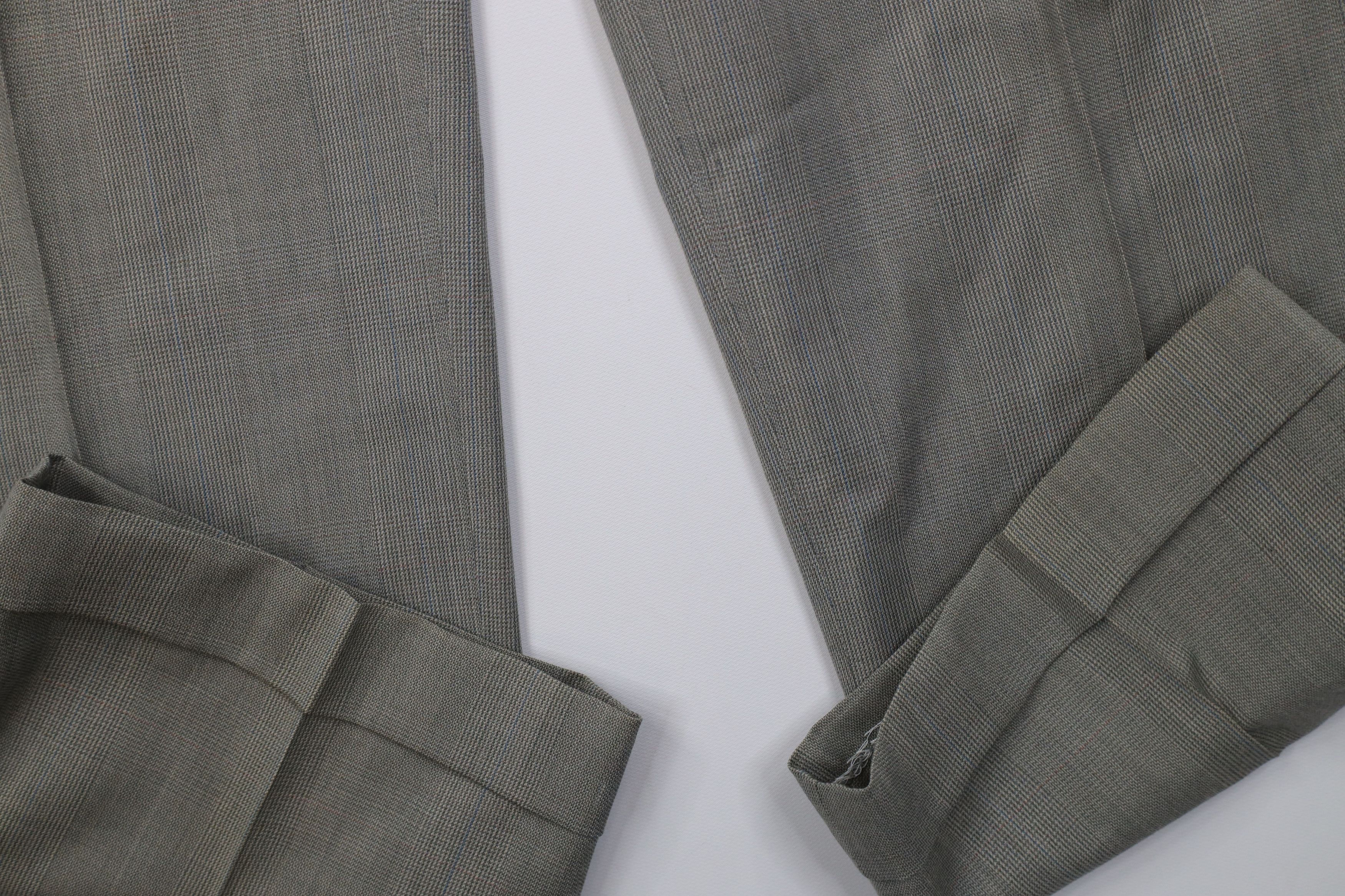Christian Dior Monsieur Vintage 70s Christian Dior Houndstooth Plaid Chino Pants USA Size US 36 / EU 52 - 6 Thumbnail