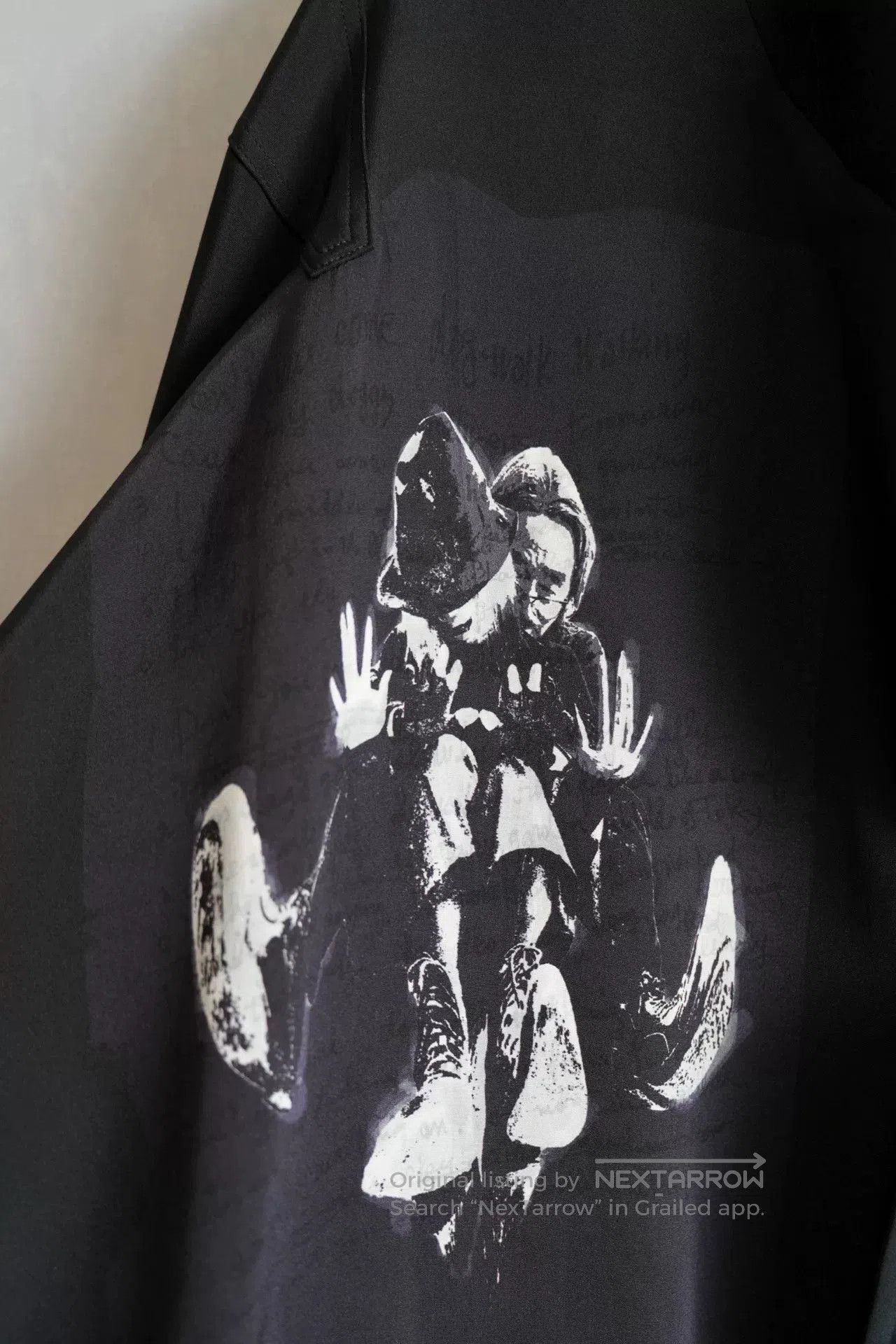 Yohji Yamamoto Yohji Yamamoto Printed Silk Jacket. Size M / US 6-8 / IT 42-44 - 4 Thumbnail