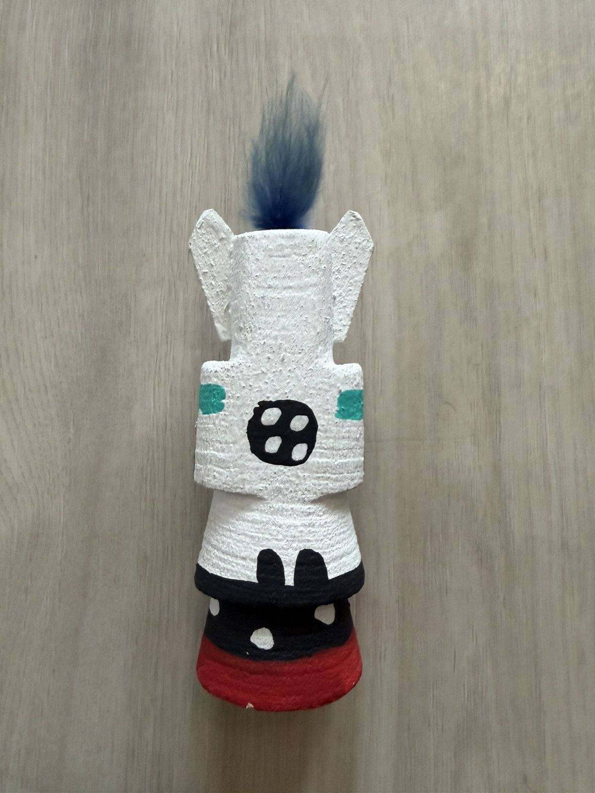 Vintage Vintage Native American Wolt “White Wolf” Kachina Doll Size ONE SIZE - 2 Thumbnail
