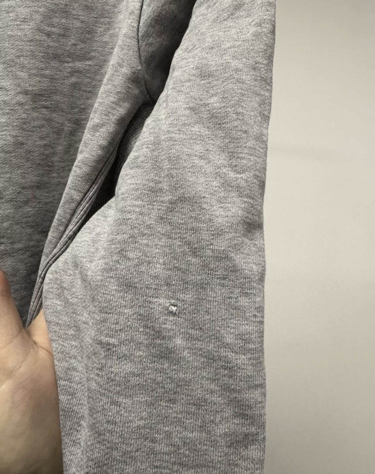 Adidas × Y-3 × Yohji Yamamoto Adidas Y-3 Yohji Yamamoto Grey Sweatshirt Big Logo Size US S / EU 44-46 / 1 - 8 Thumbnail