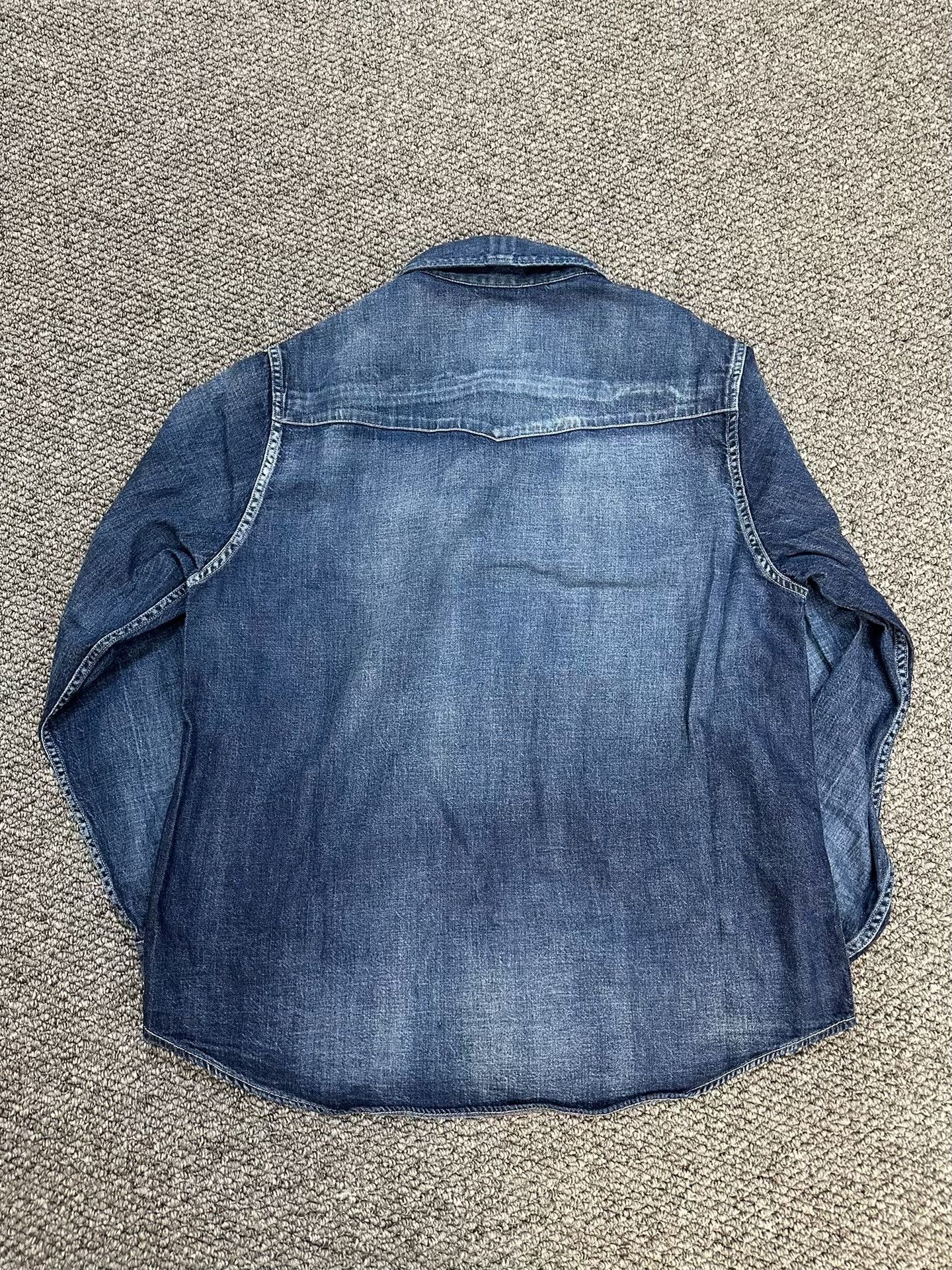 Visvim visvim Social Sculpture Denim Shirt Size US S / EU 44-46 / 1 - 4 Thumbnail