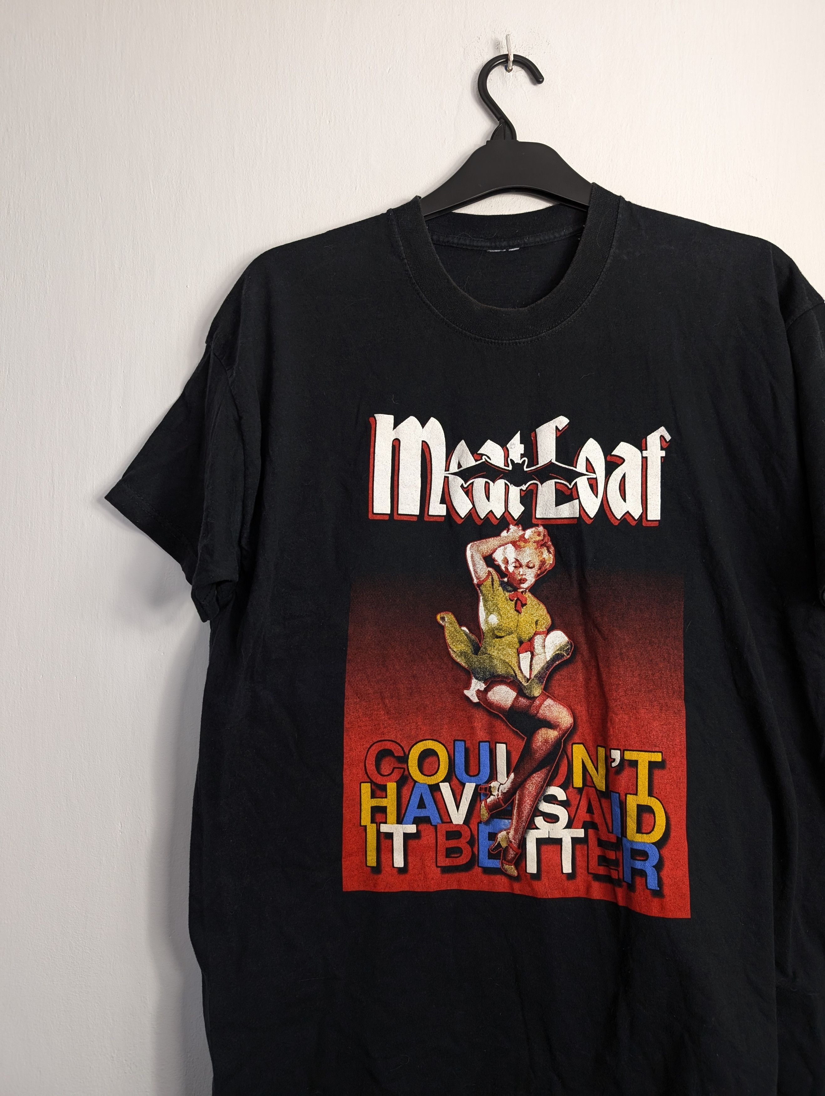 Band Tees × Vintage Vintage Meat Loaf 2003 Tour T-Shirt Rock Band Tee Y2K Size US XL / EU 56 / 4 - 2 Thumbnail