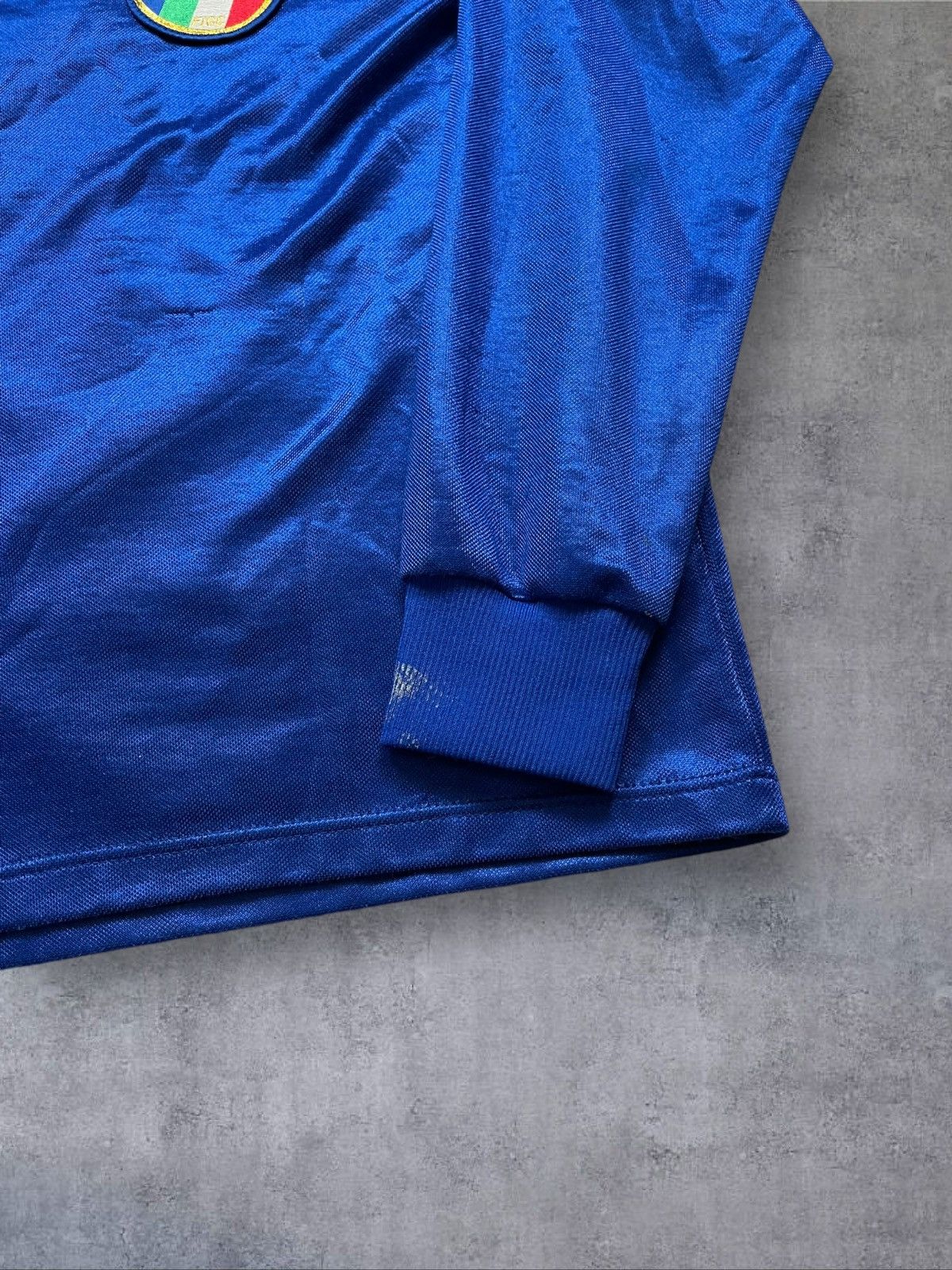 Diadora × Vintage ITALY TEAM 1986 1990 HOME FOOTBALL SHIRT PLAYER ISSUE Size US S / EU 44-46 / 1 - 6 Thumbnail