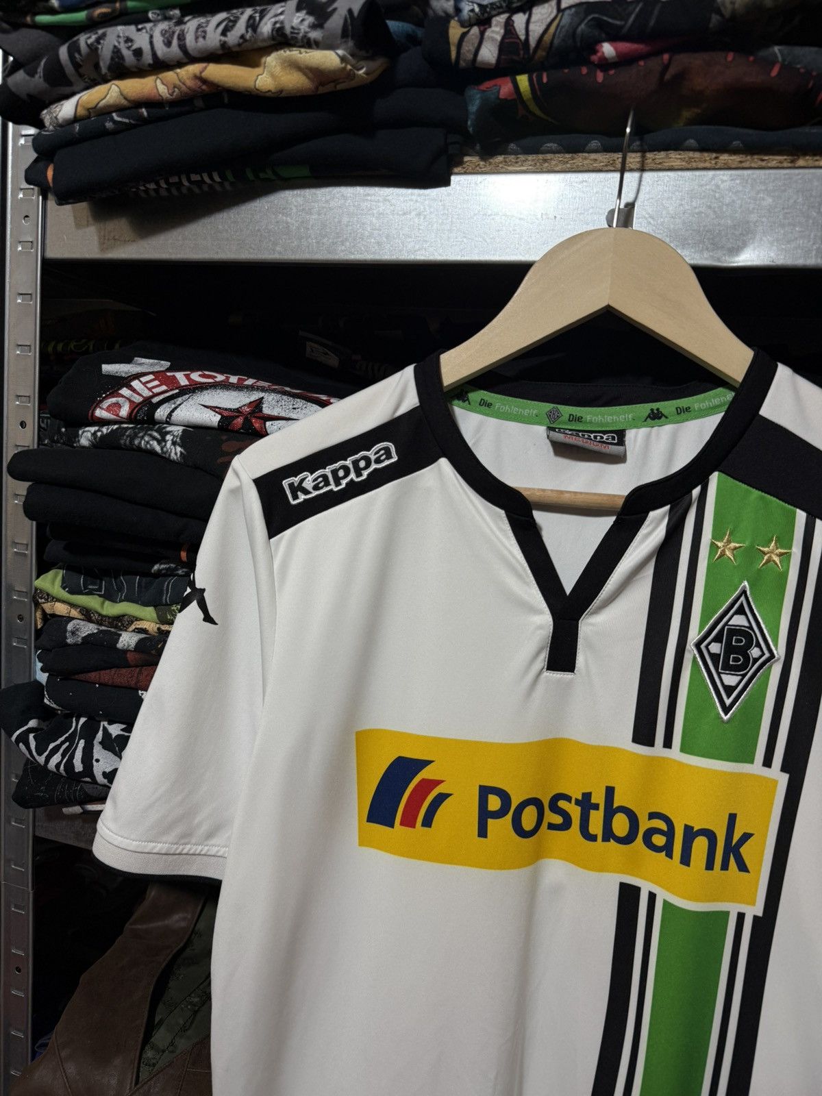 Kappa Kappa borussia mönchengladbach 2015 2016 Home Soccer Jersey Size US M / EU 48-50 / 2 - 3 Thumbnail