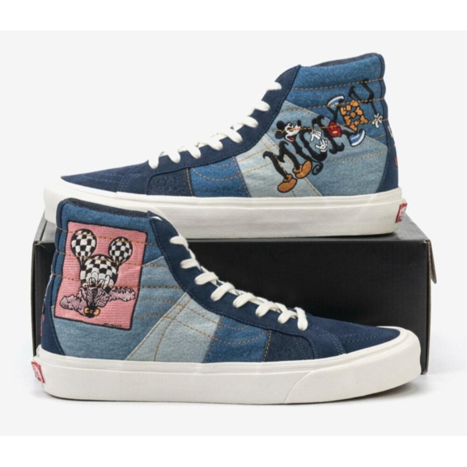 Vans Disney x Taka Hayashi x Vans Sk8-Hi Mickey's 90th Size US 9 / EU 42 - 1 Thumbnail
