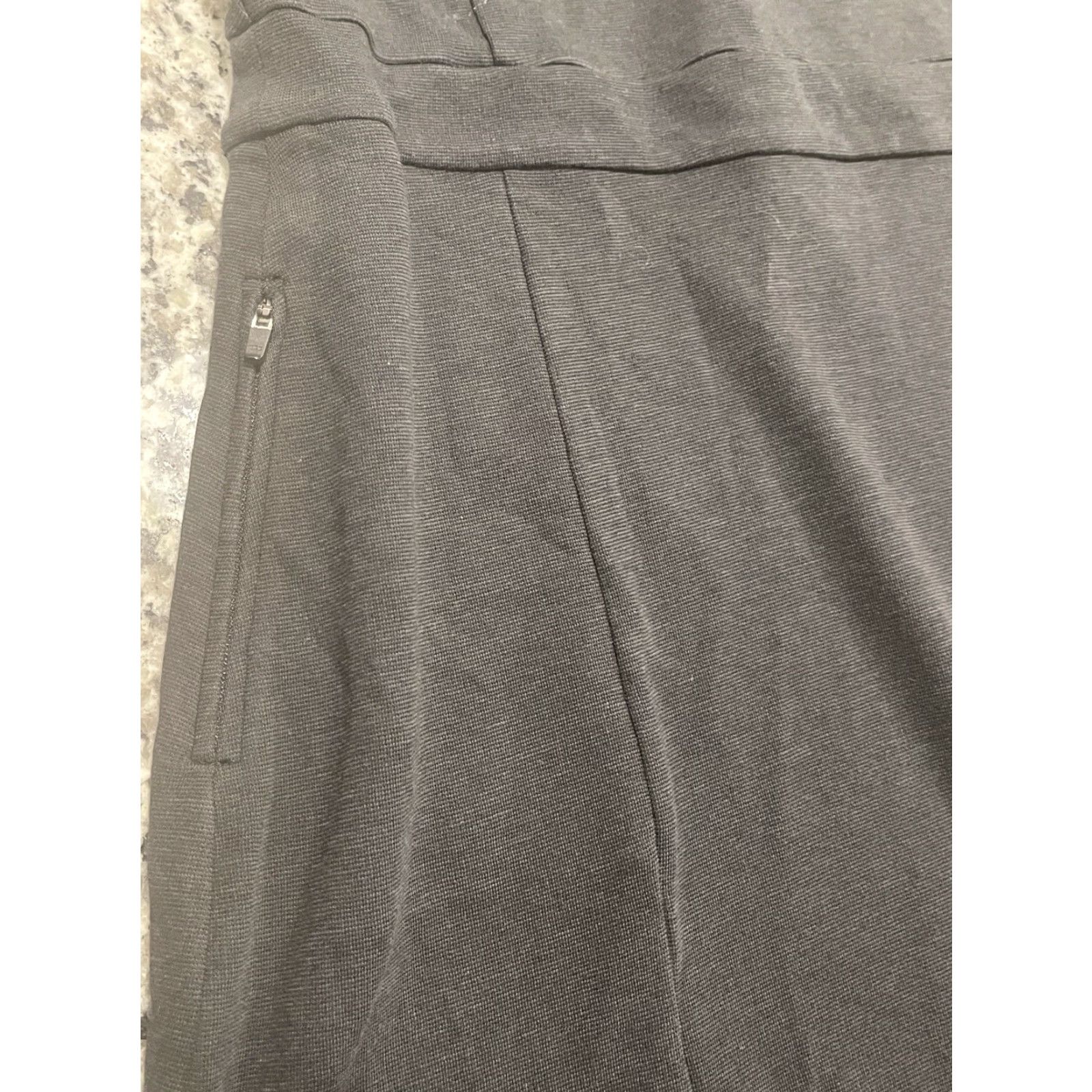 Toad&Co VINTAGE Toad & Co Women Dress Long Sleeve Knee Length Fit & Flare Size Medium Dark Gray Size M / US 6-8 / IT 42-44 - 4 Thumbnail