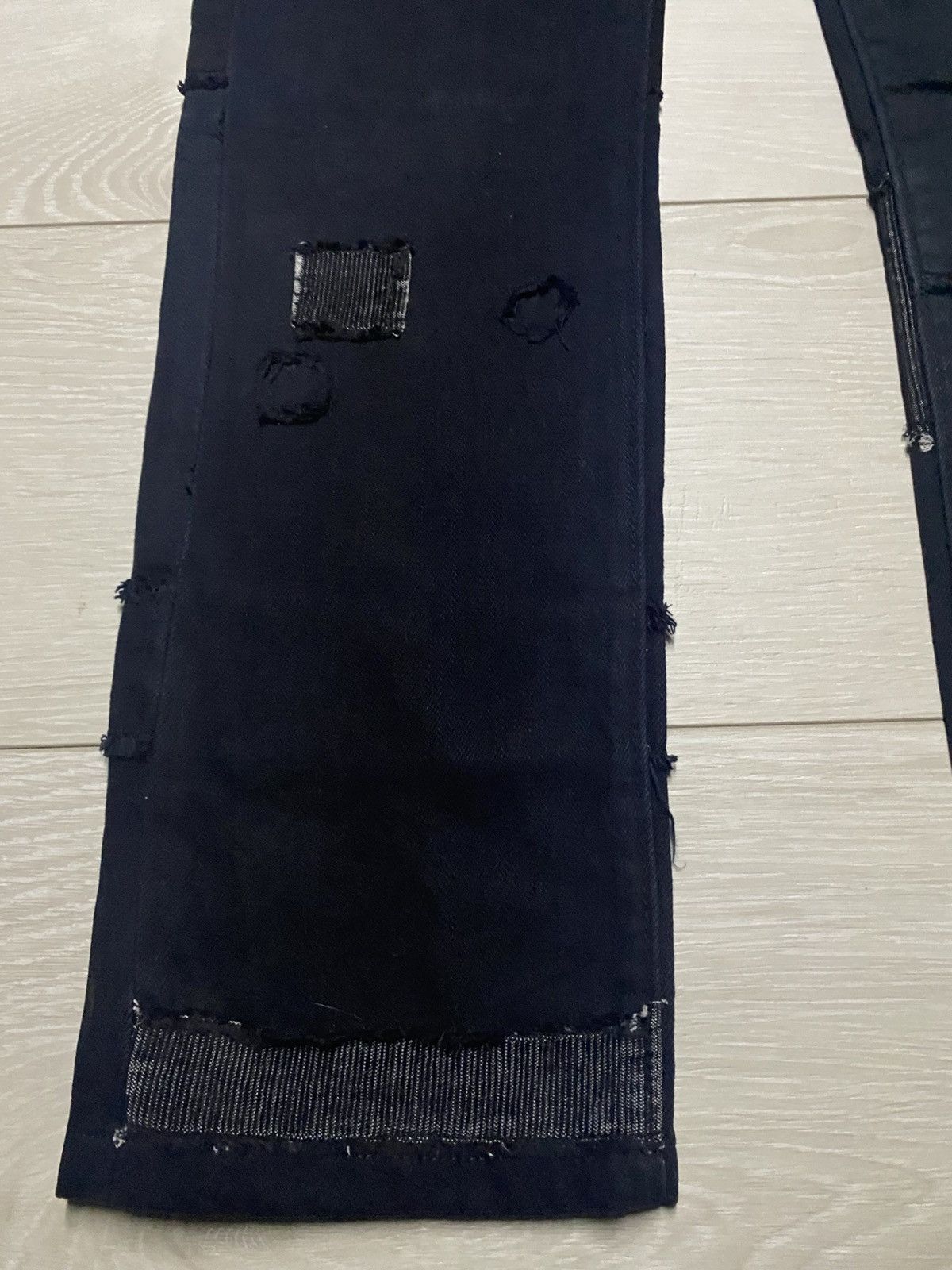 NANO universe Vintage Nano Univers Black Denim Skinny Style Jeans Size US 32 / EU 48 - 9 Thumbnail