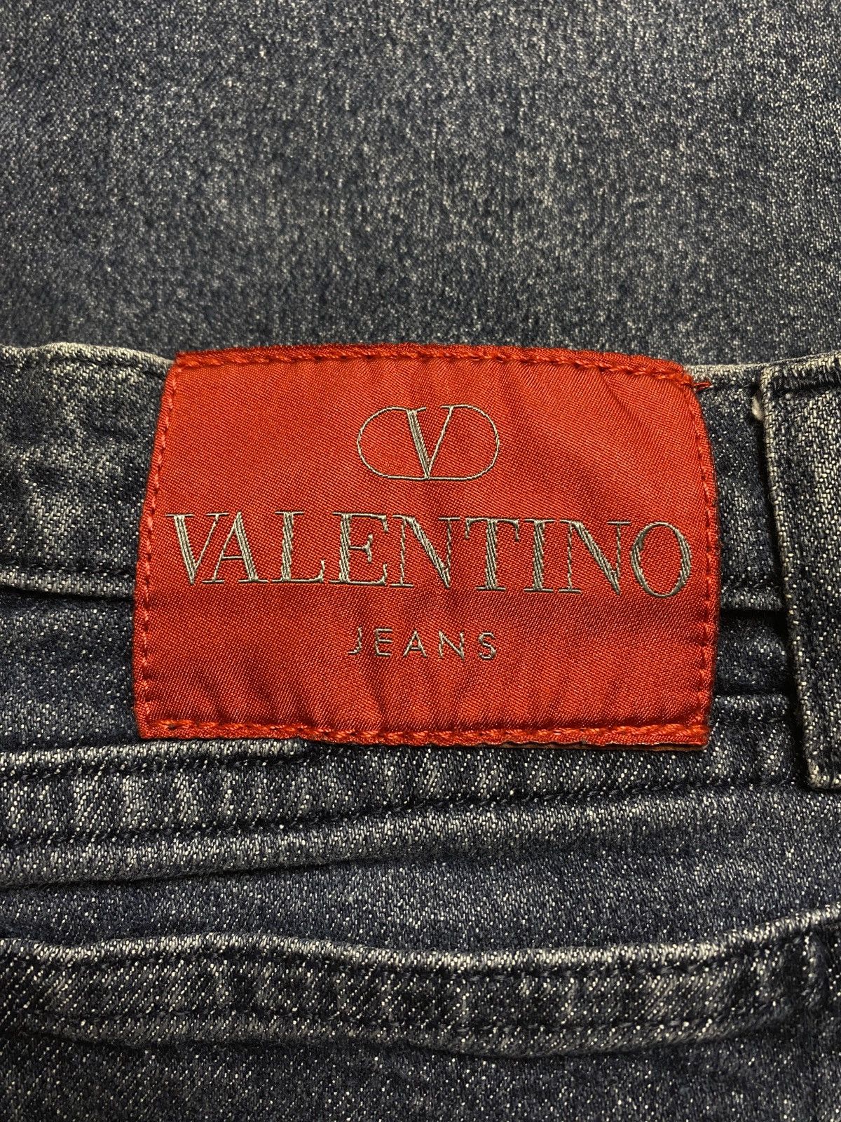 Designer Valentino vintage denim jeans y2k oldmoney luxury premium Size 28" / US 6 / IT 42 - 4 Thumbnail