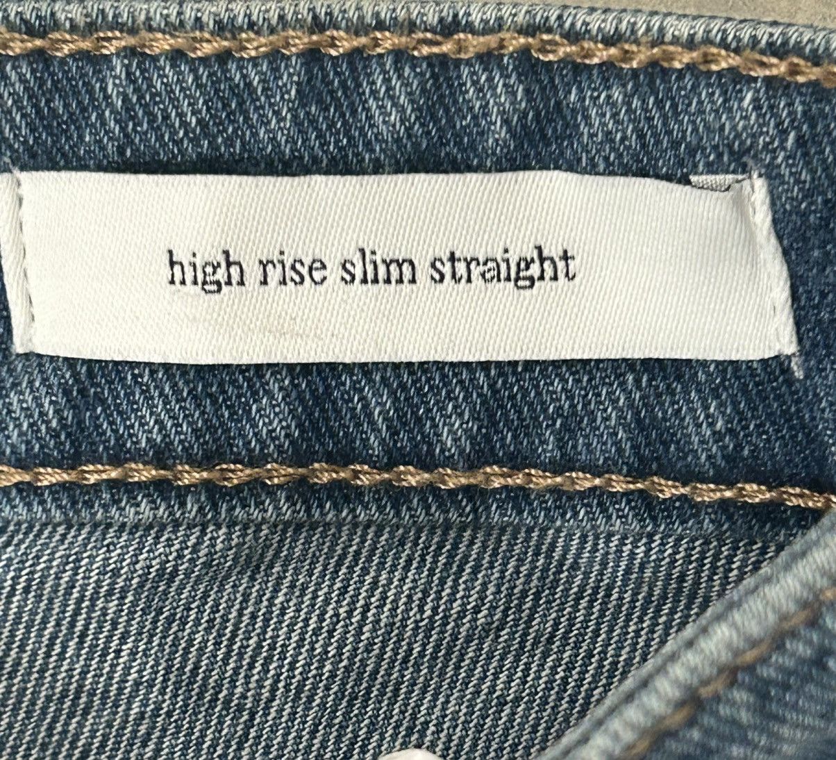 Sam Edelman NWT Sam Edelman Women's High Rise Slim Straight Jeans Size 29" - 5 Thumbnail
