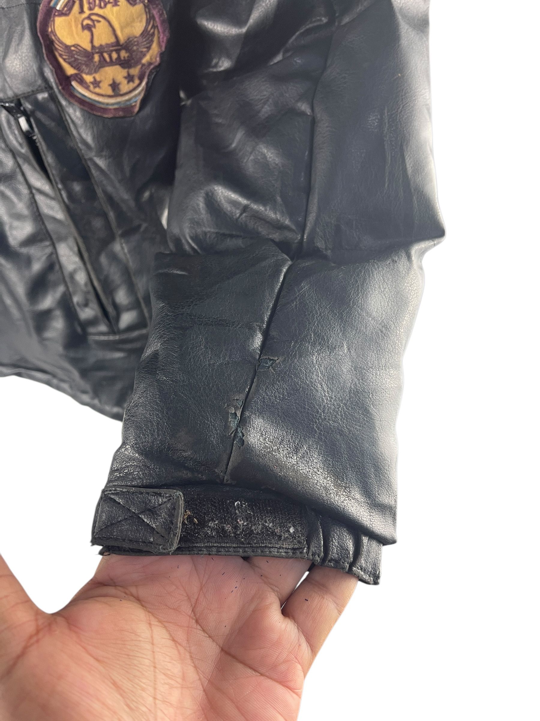 Japanese Brand Vintage Clone Devgru Leather Jacket Size US M / EU 48-50 / 2 - 9 Thumbnail