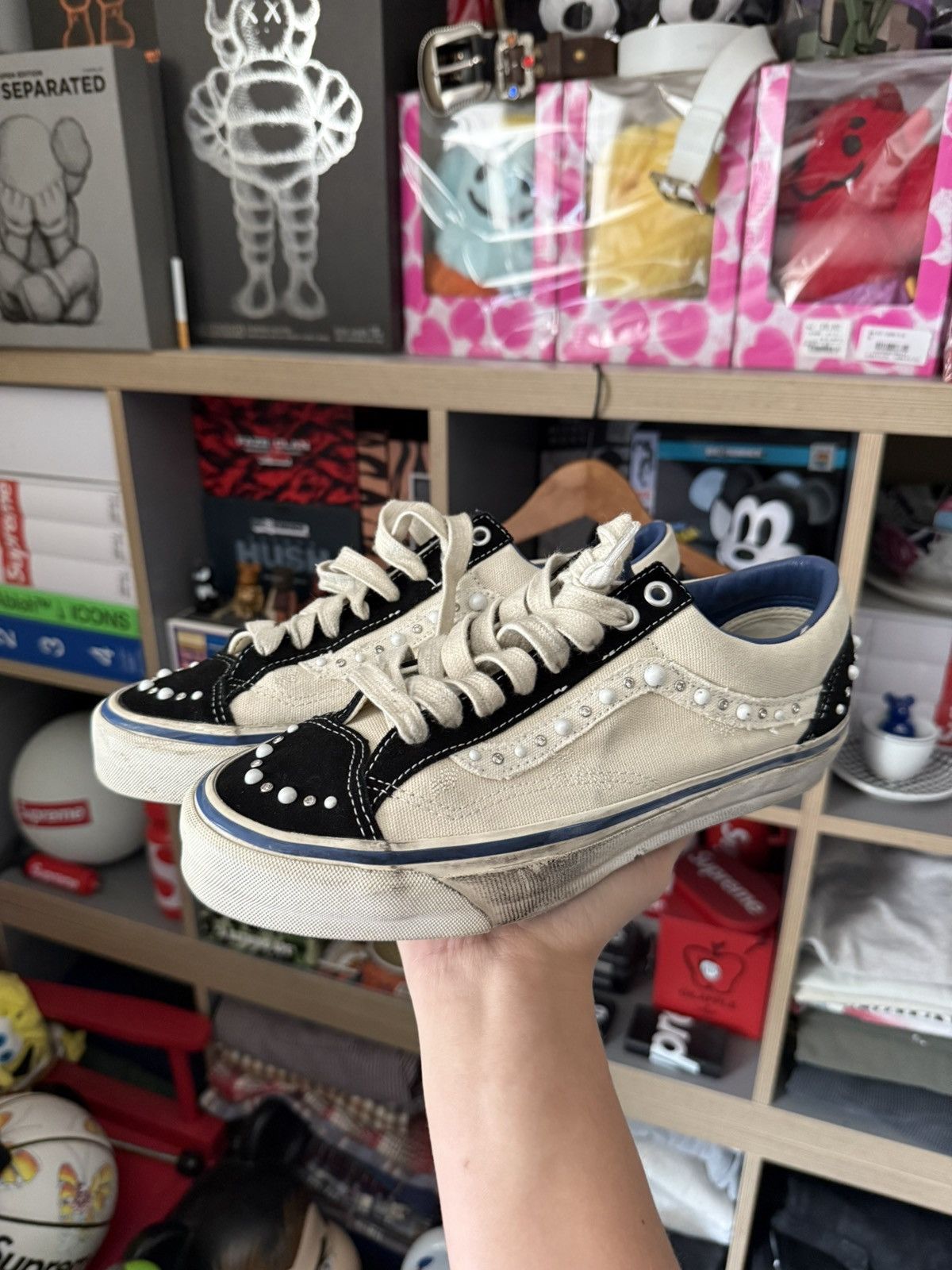 Vans Vans OTW Old Skool 36 Pearlized White Sneaker Size US 7.5 / EU 40-41 - 1 Thumbnail