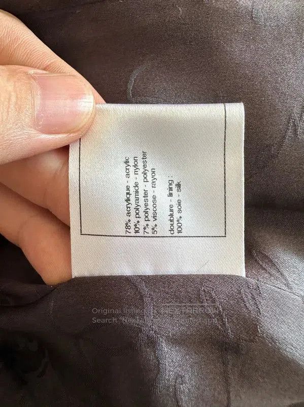 Chanel Chanel Black Wool Women's Coat . Size S / US 4 / IT 40 - 7 Thumbnail