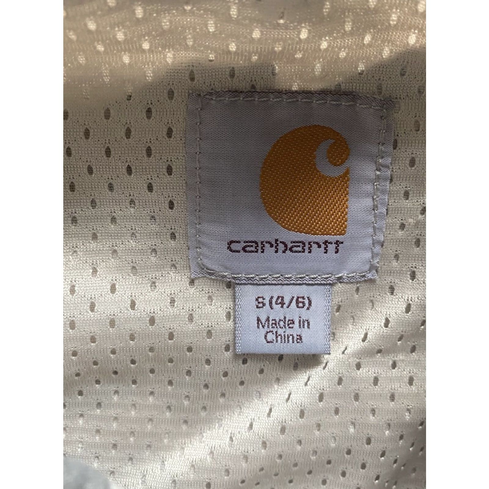 Carhartt Carhartt Vest Camouflage Utility Cotton Zip Pockets Full Zip Lightweight Casual Travel Workwear Women's Small Gray 101110 050 Flaws Wear Size S / US 4 / IT 40 - 4 Thumbnail