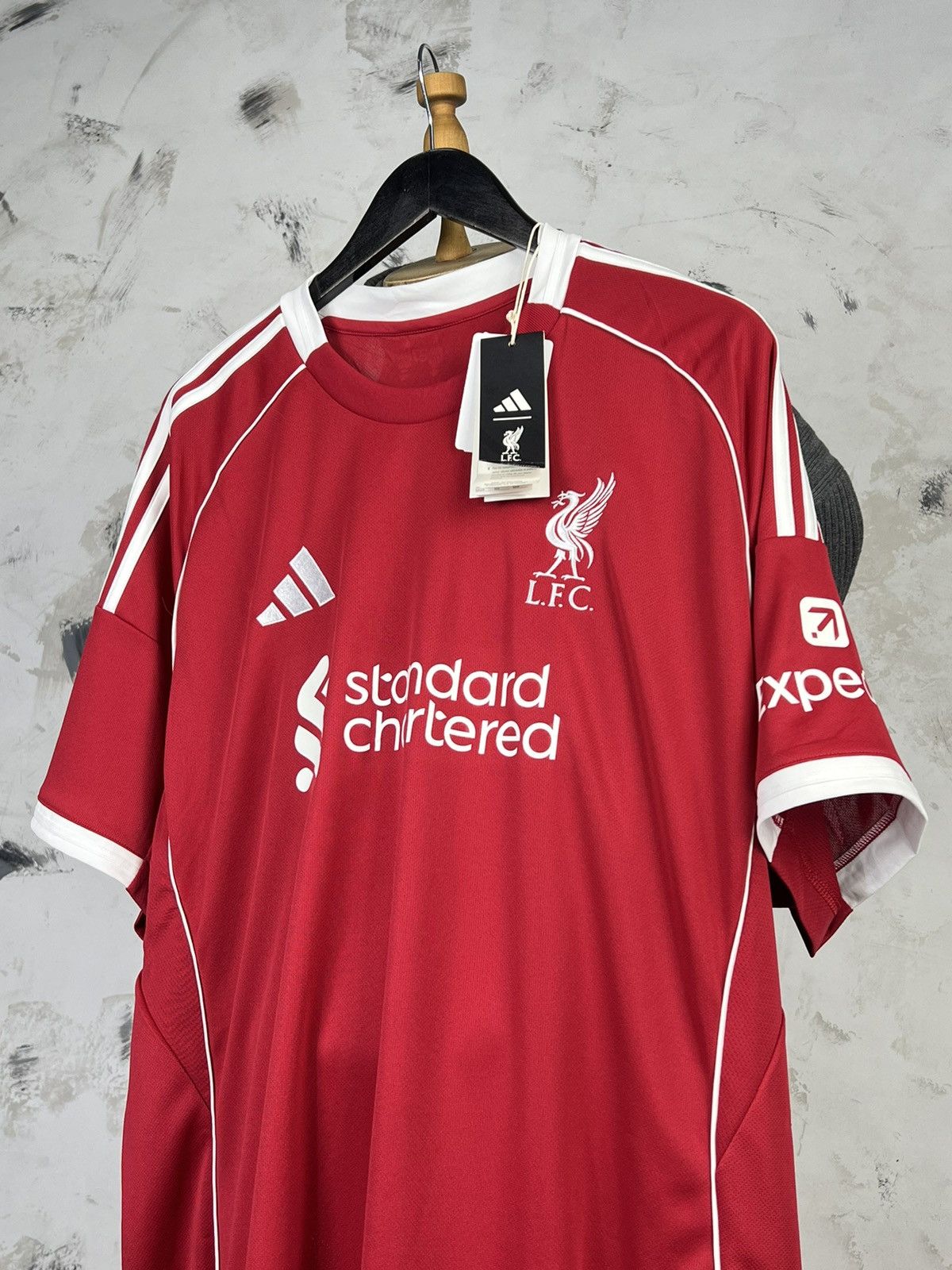Adidas Adidas Liverpool 2025-2026 Home Jersey Shirt Size XXL Size US XXL / EU 58 / 5 - 2 Thumbnail