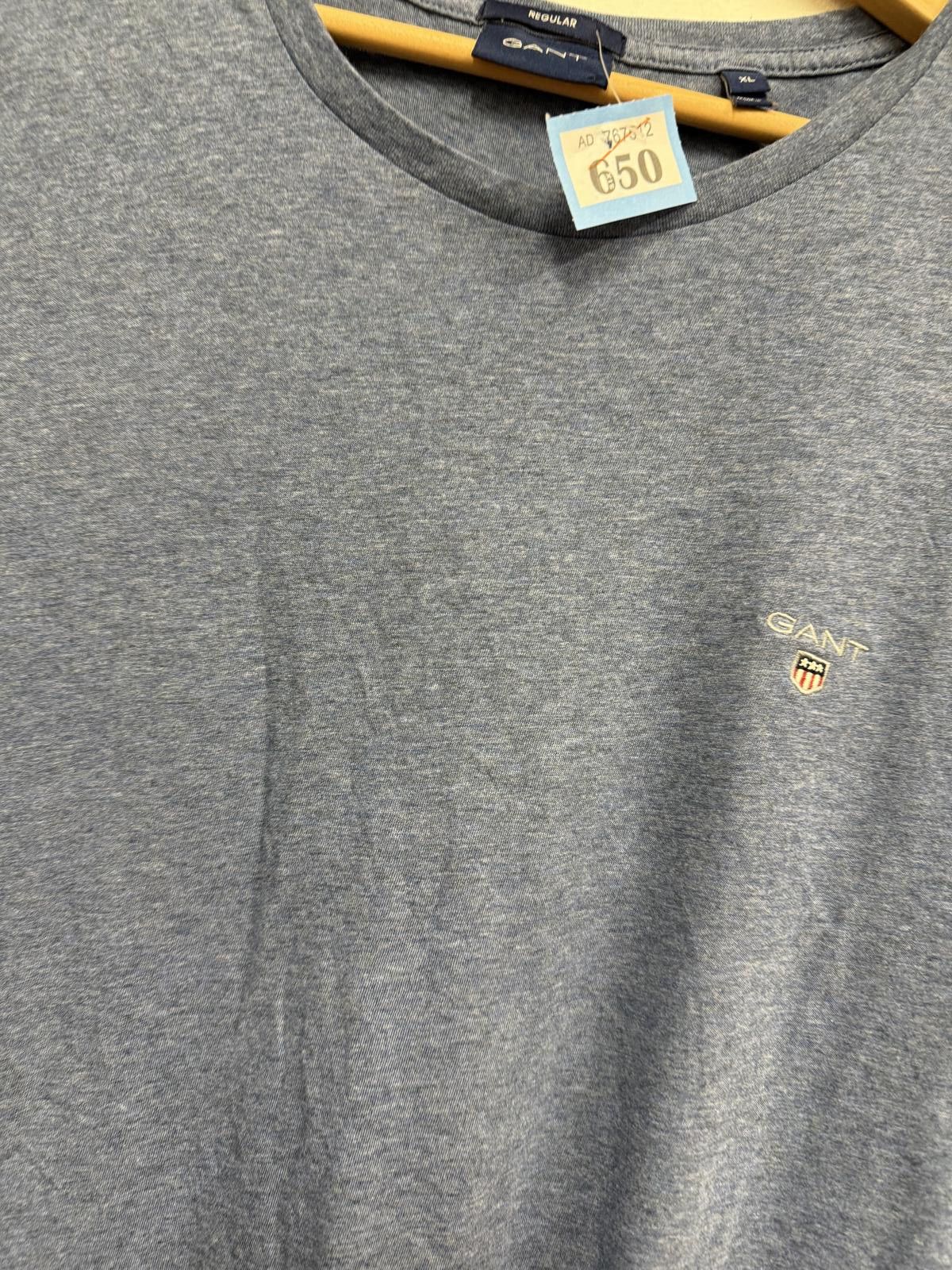 Gant GANT Regular Fit Blue T-Shirt XL Size US XL / EU 56 / 4 - 3 Thumbnail