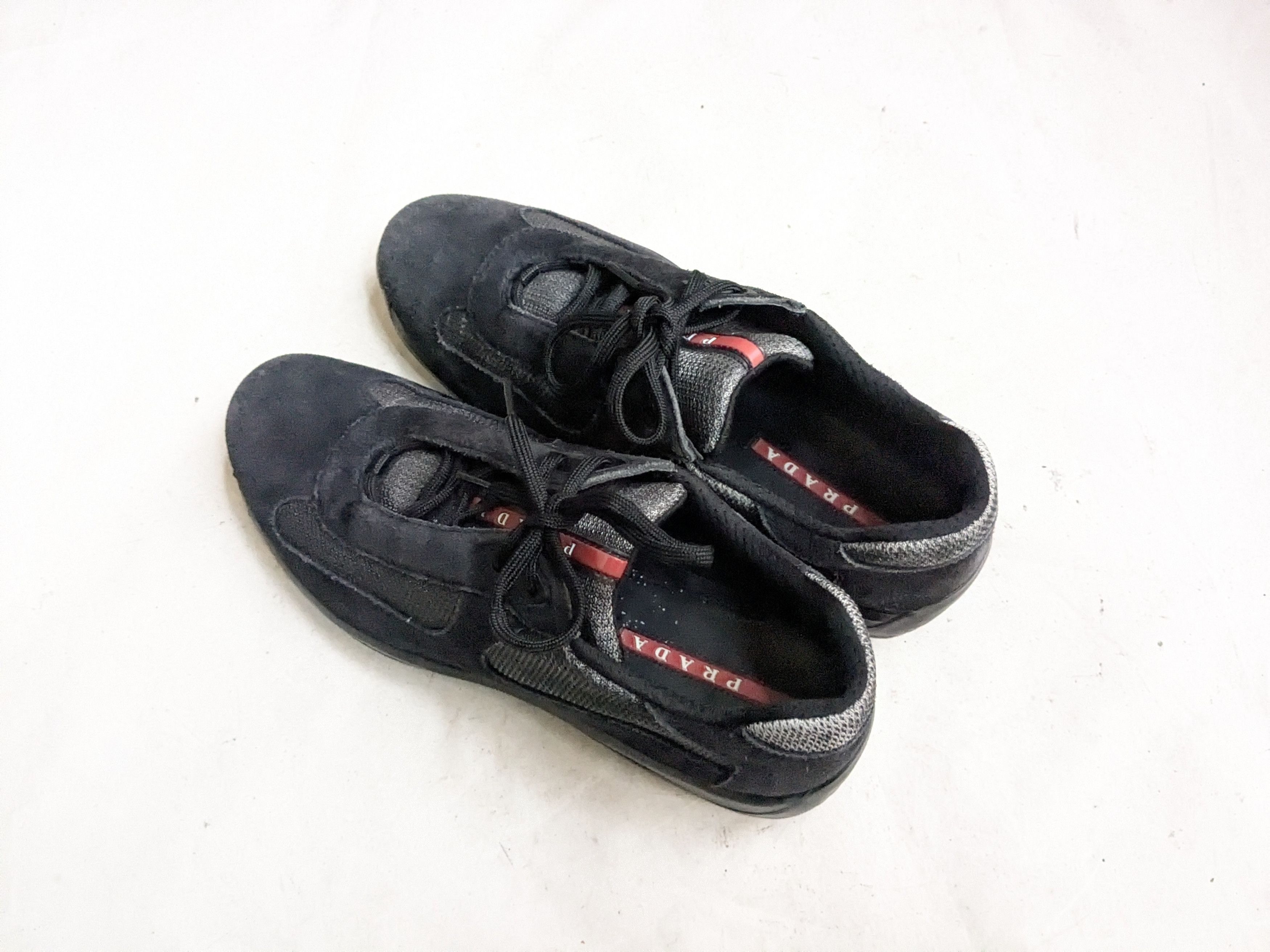 Prada Prada America's Cup Navy Blue Suede 9.5 Low Top Size US 9.5 / EU 42-43 - 10 Thumbnail