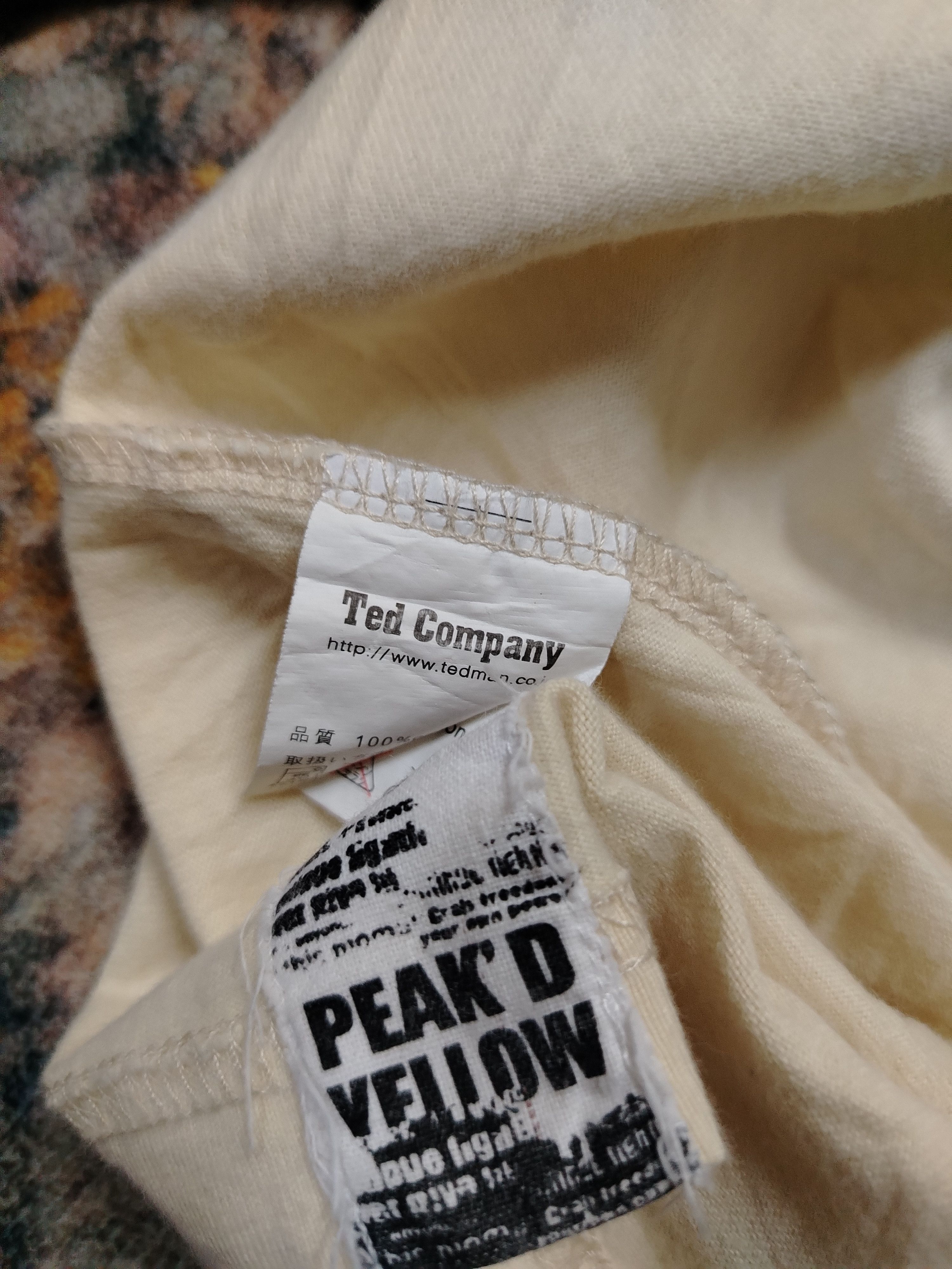 Tedman Ted Company Peak'd Yellow Size US M / EU 48-50 / 2 - 7 Thumbnail
