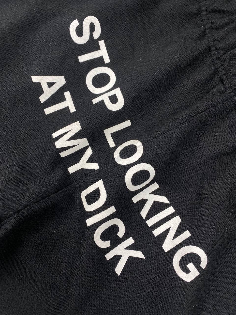 Champion Champion Stop Looking At My Dick Sweatpants Size US 30 / EU 46 - 3 Thumbnail