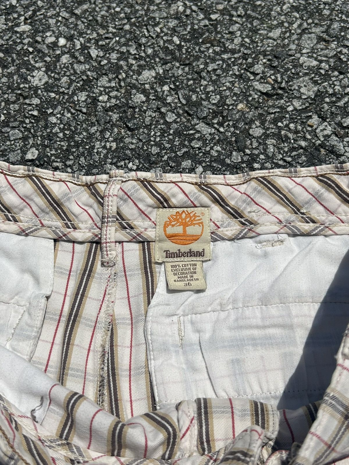 Timberland Timberland Checkered Shorts Size US 36 / EU 52 - 3 Thumbnail
