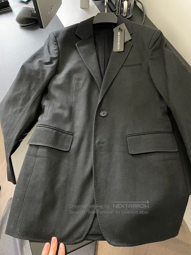 Ann Demeulemeester Ann Demeulemeester Size xxs in a black suit Size XXS / US 00 / IT 34 - 2 Thumbnail