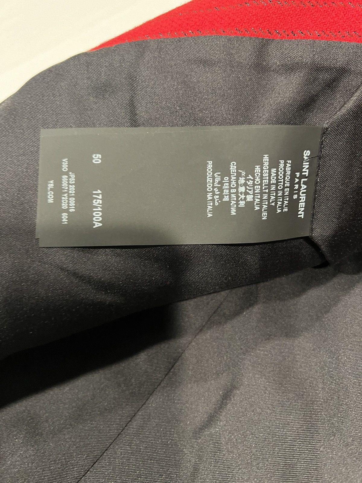 Saint Laurent Paris Saint Laurent one button blazer. 50/40 $2890 Size 40R - 9 Thumbnail