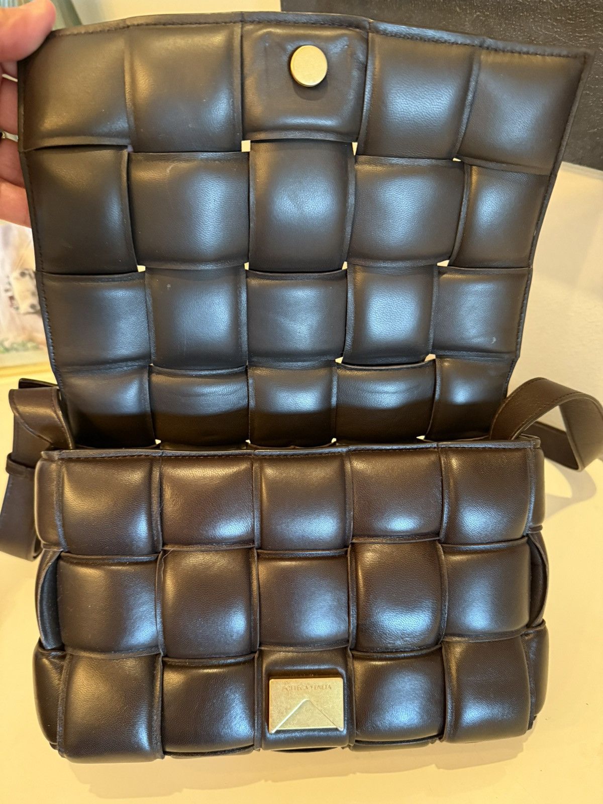 Bottega Veneta Bottega Veneta padded cassette in fondant Size ONE SIZE - 3 Thumbnail