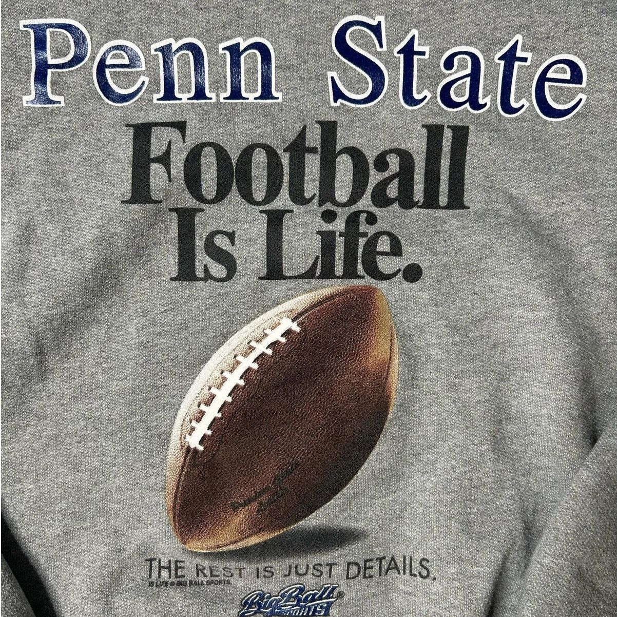 Other 2000s Vintage Penn State Football Grey Crewneck Size XXL Size US XXL / EU 58 / 5 - 2 Thumbnail