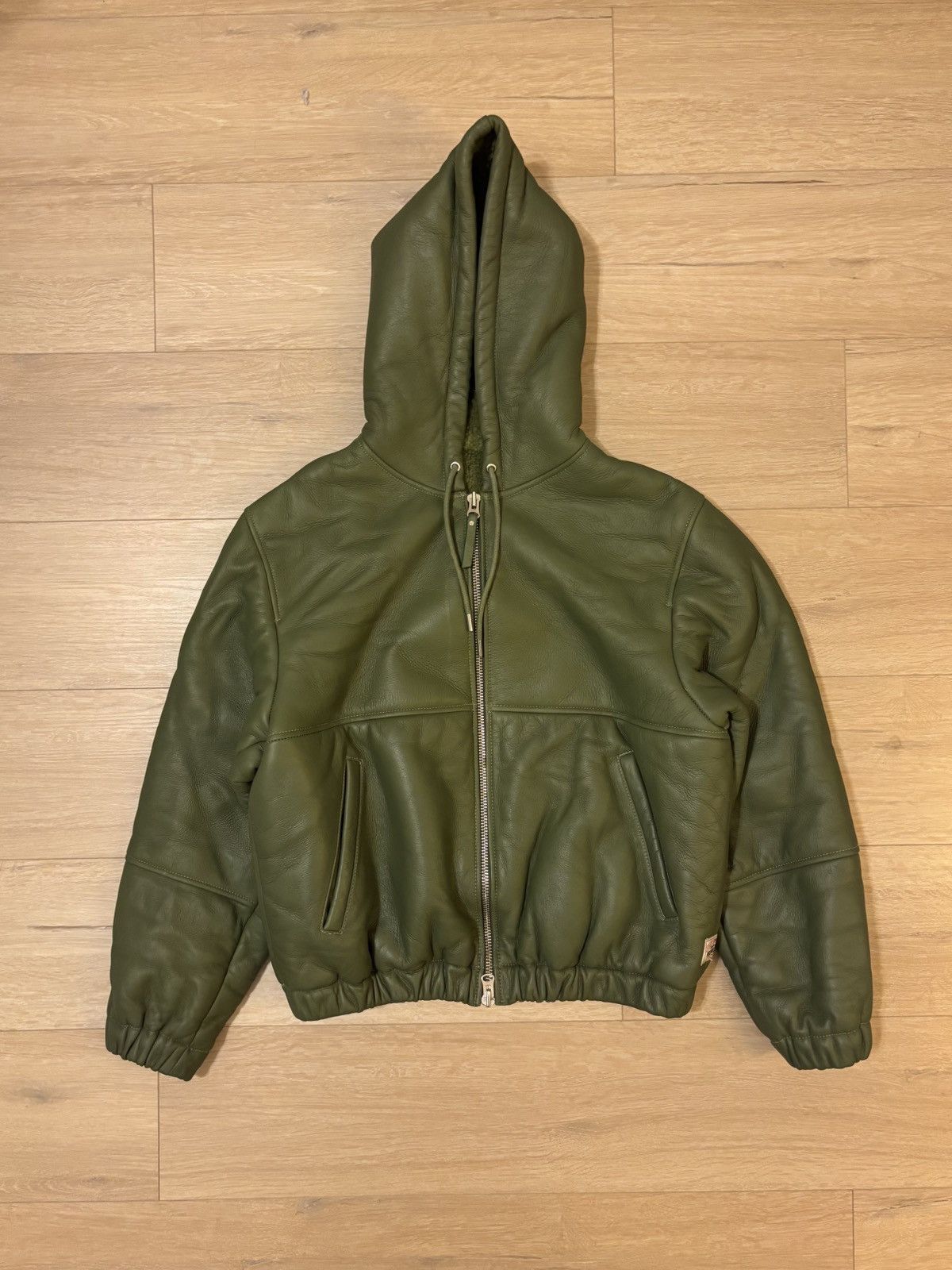 Stussy Stussy Shearling Hooded Work Jacket | Grailed