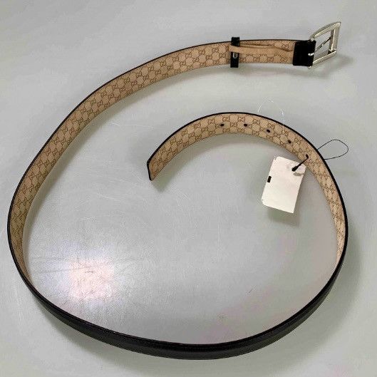 Gucci Gucci GG Guccified Black Leather Belt 100 40 NEW Size 40 - 6 Thumbnail