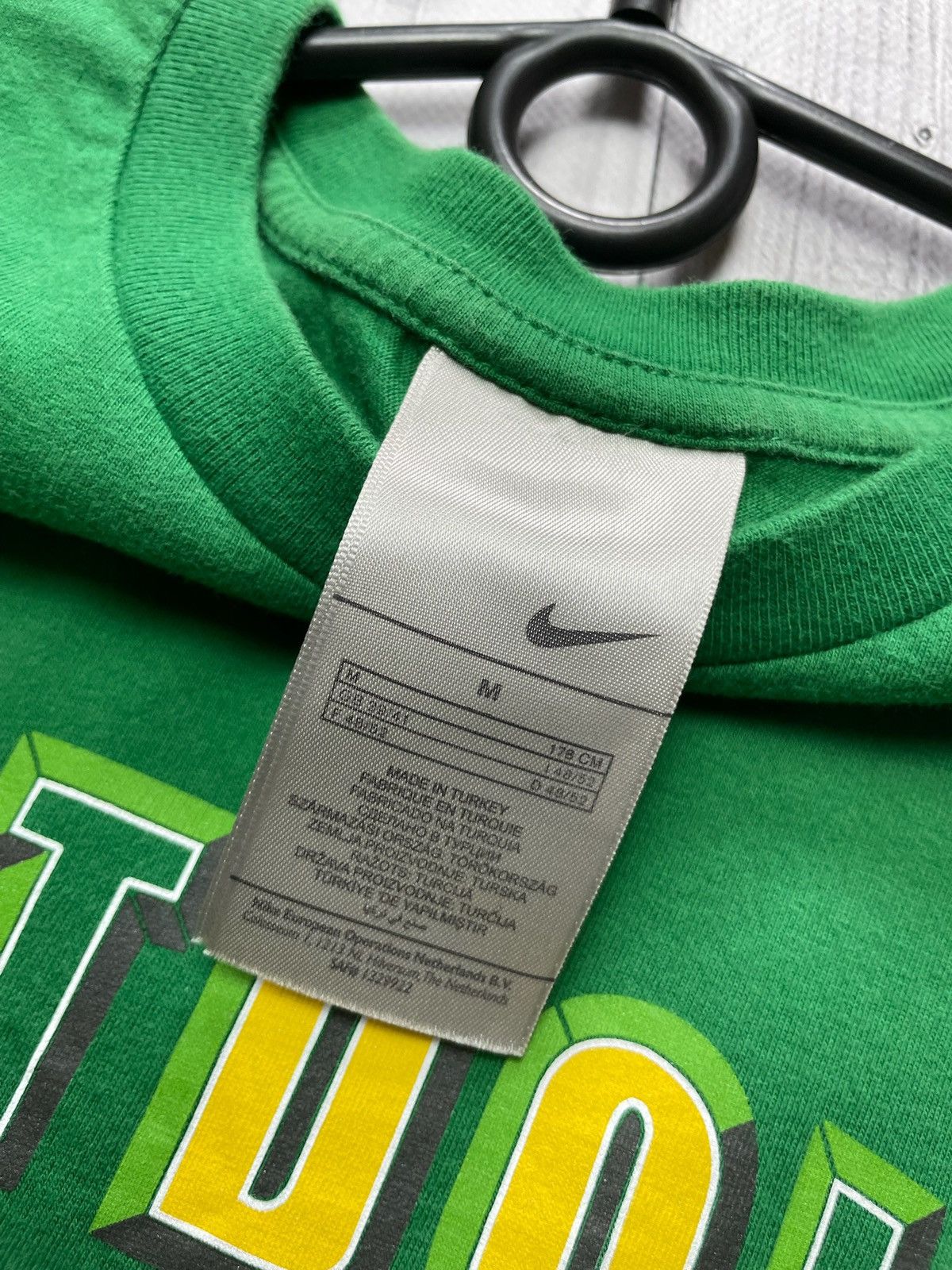 Nike × Vintage Vintage Nike just do it green tee logo size M Size US M / EU 48-50 / 2 - 3 Thumbnail