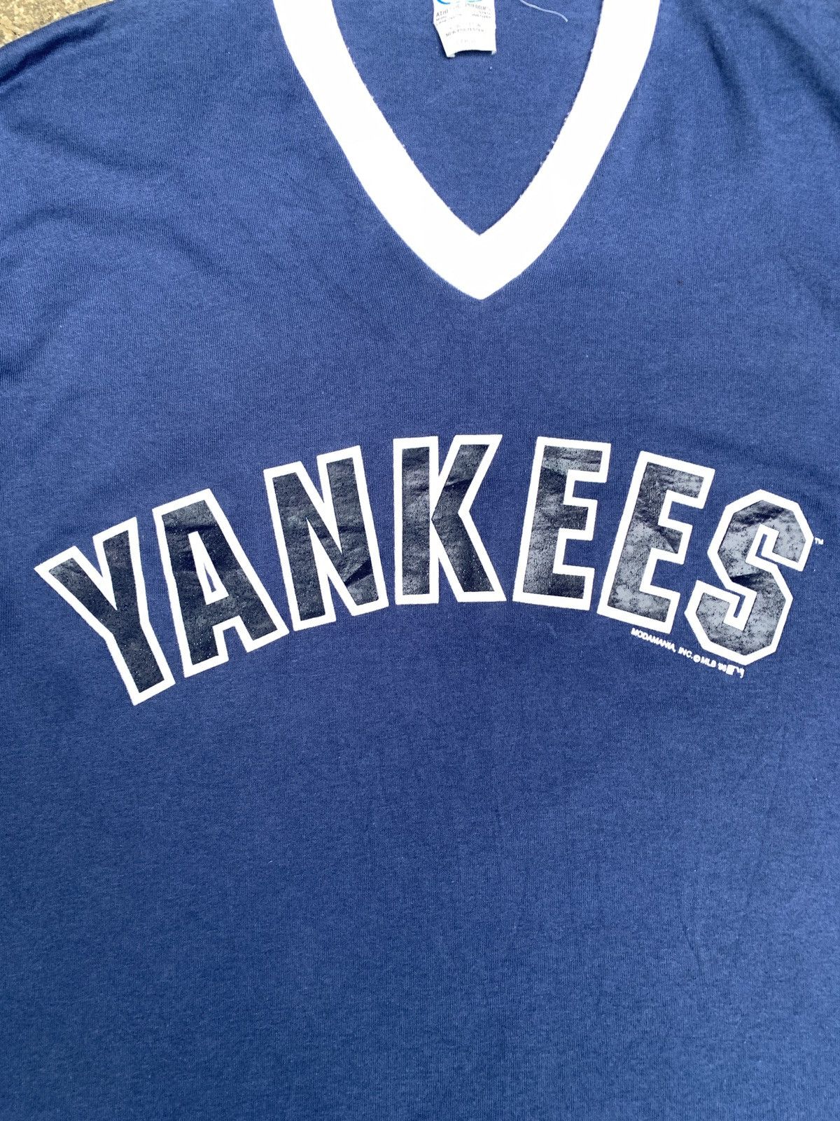 New York Yankees × Vintage 1995 New York Yankees MLB Art by MODAMANIA Spell Ringer Tee Size US L / EU 52-54 / 3 - 2 Thumbnail
