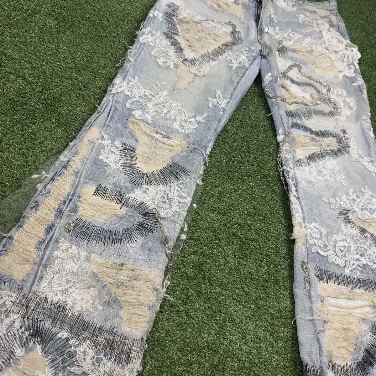 Who Decides War Who Decides War Affinity WDW Denim Jeans 36x36 Ev Bravado Size US 36 / EU 52 - 6 Thumbnail