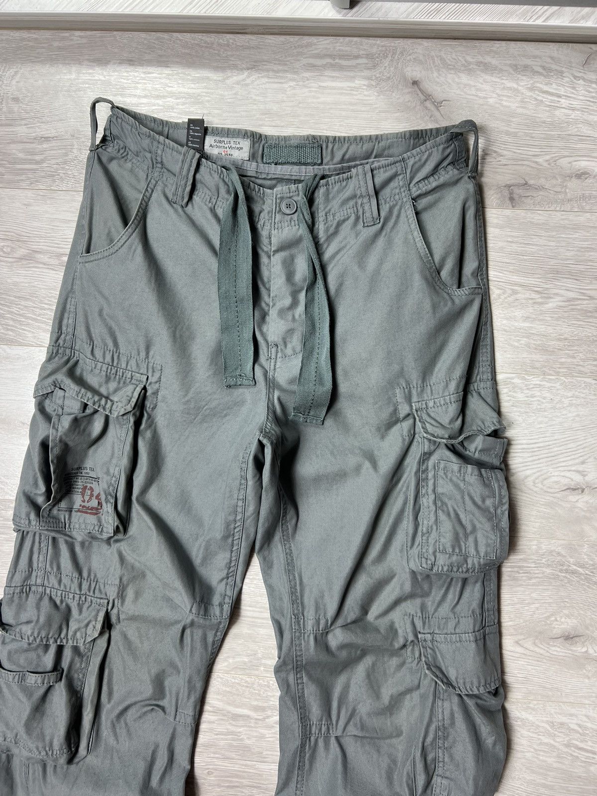 Other Surplus Tex Airborne Vintage Multi Pockets Cargo Pants Size US 32 / EU 48 - 2 Thumbnail
