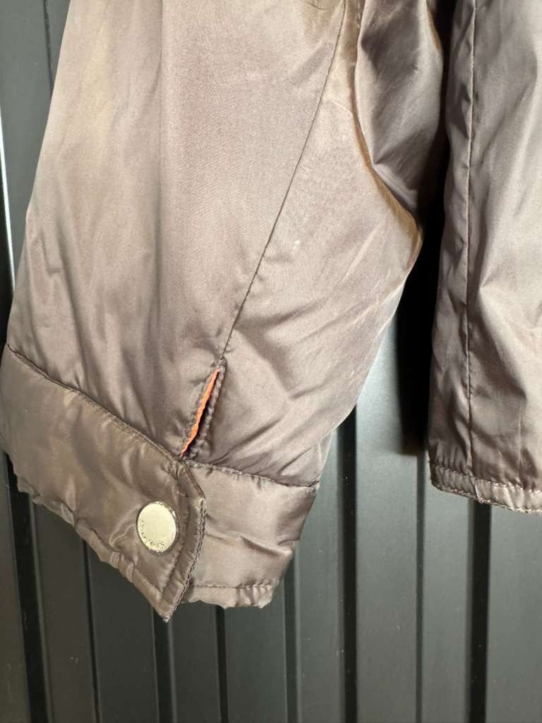 Cole Haan Cole Haan Mens Bomber Jacket M Brown Orange Insulated Flight Size US M / EU 48-50 / 2 - 4 Thumbnail