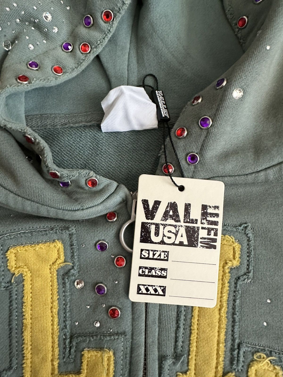 Vale Vale Lives Green Bank Classico Zip Up Hoodie Large Size US L / EU 52-54 / 3 - 5 Thumbnail