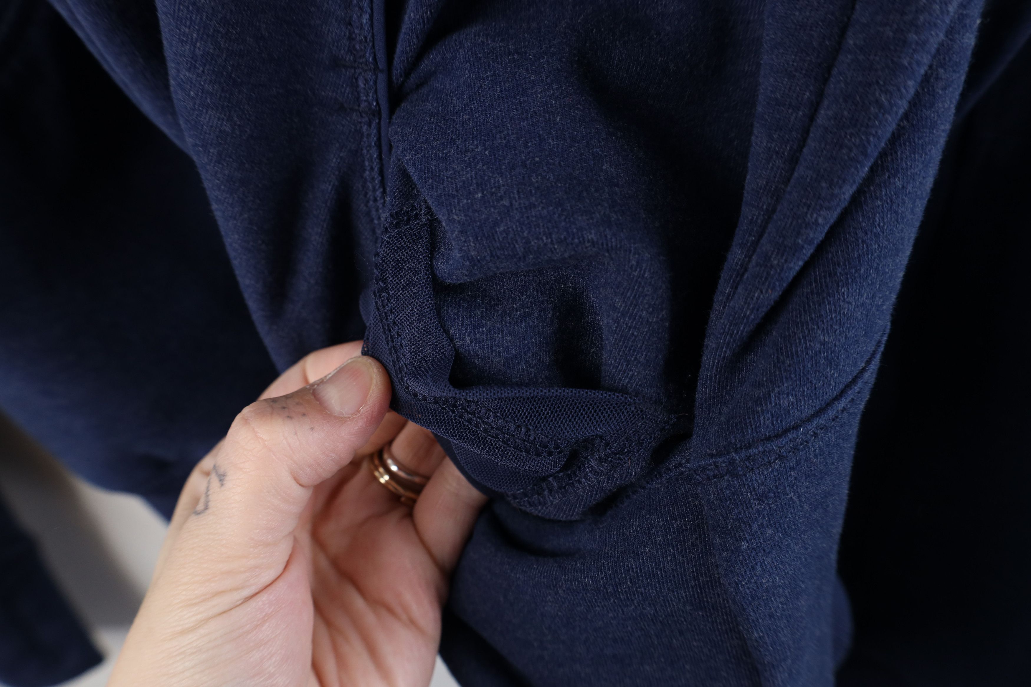 Lululemon × Vintage Lululemon Terry Full Zip Hoodie Sweatshirt Heather Blue Size US S / EU 44-46 / 1 - 7 Thumbnail