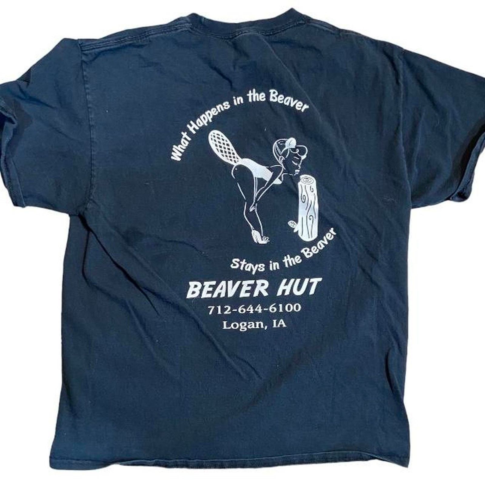 Gildan 90s beaver hut bar tee Size US L / EU 52-54 / 3 - 2 Thumbnail