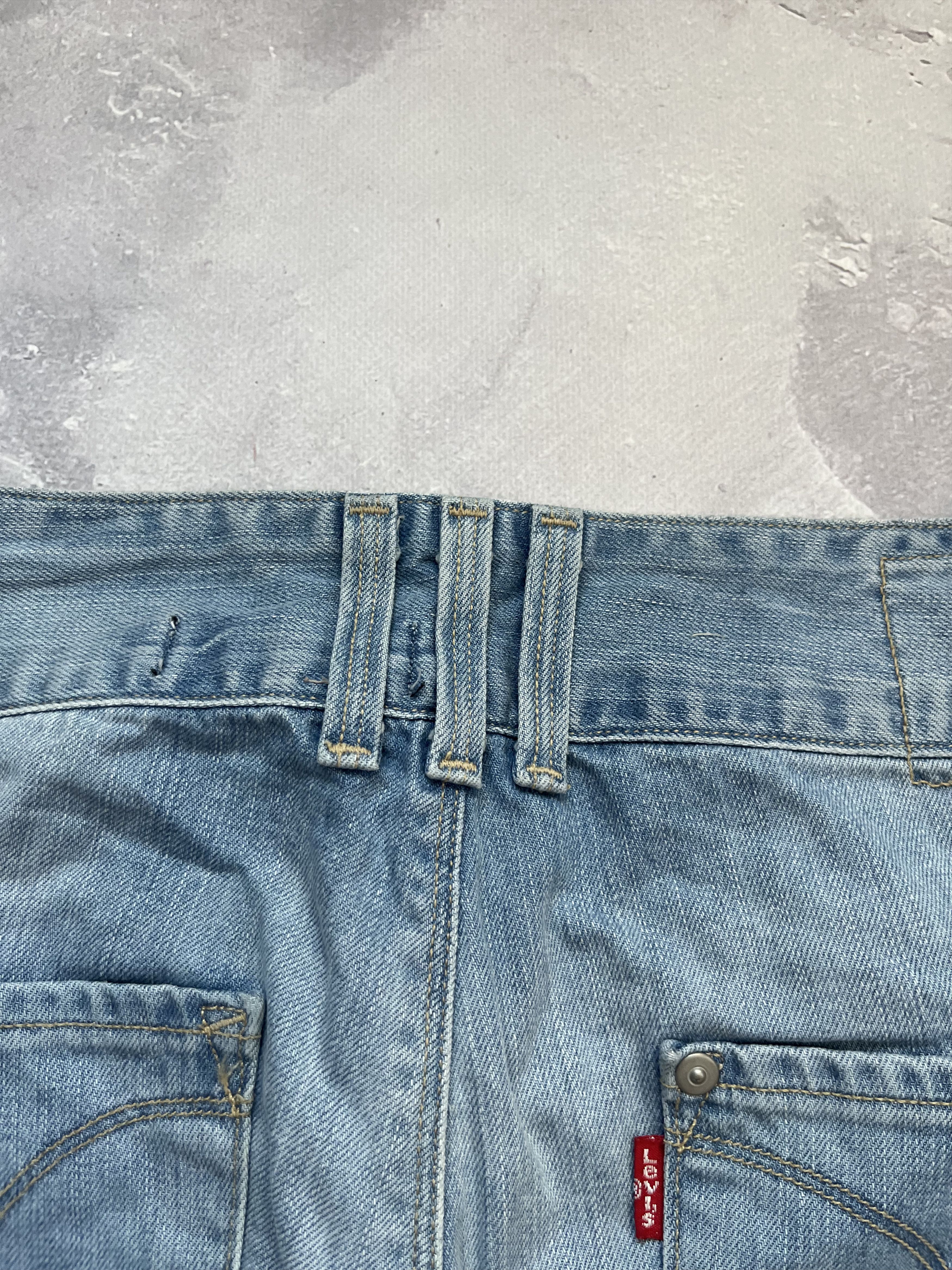 Engineered Garments × Levi's LEVI'S ENGINEERED JEANS TWISTED LEG VINTAGE Y2K DENIM PANTS Size 29" - 15 Thumbnail
