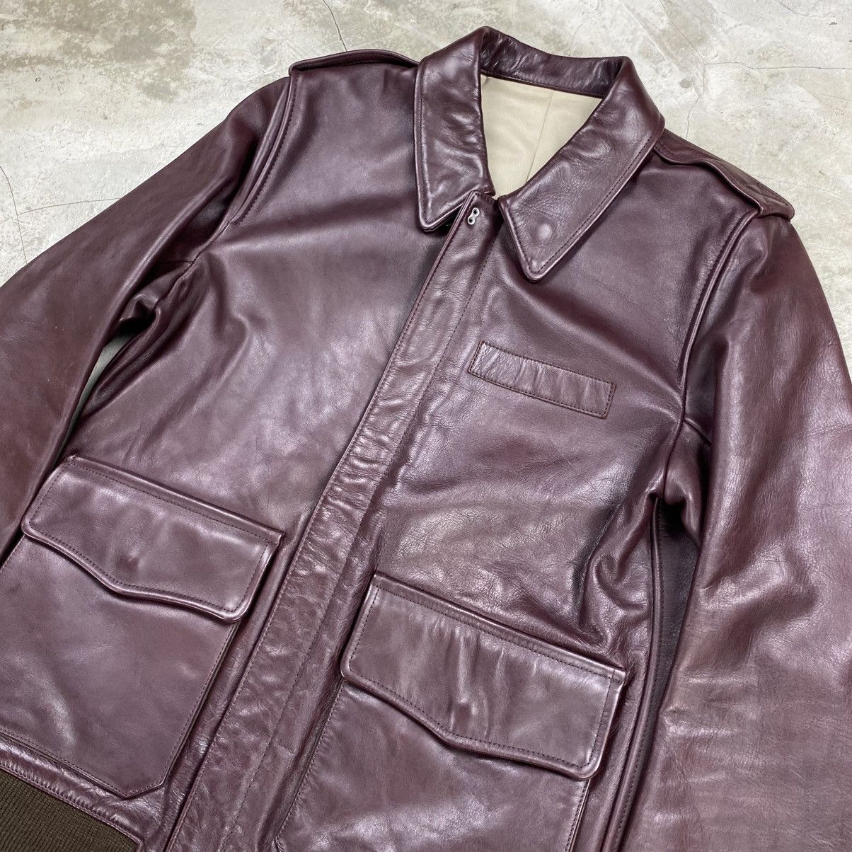 Other Elmandorf A2 JKT IT Leather Jacket Size US M / EU 48-50 / 2 - 2 Thumbnail