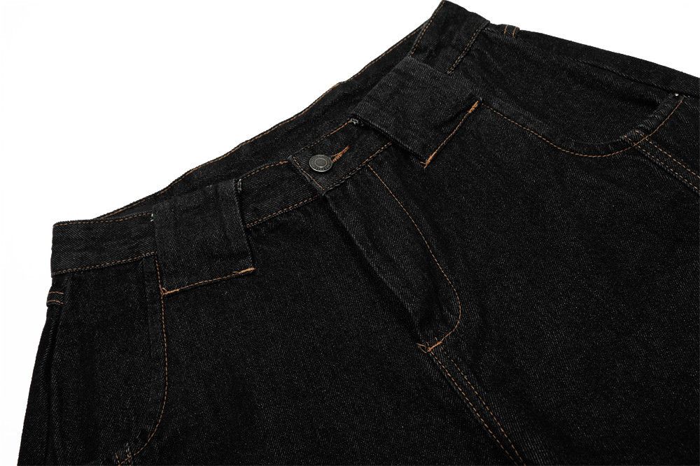 Japanese Brand × Vintage Men's workwear casual street loose wide-leg denim shorts Size US 32 / EU 48 - 4 Thumbnail